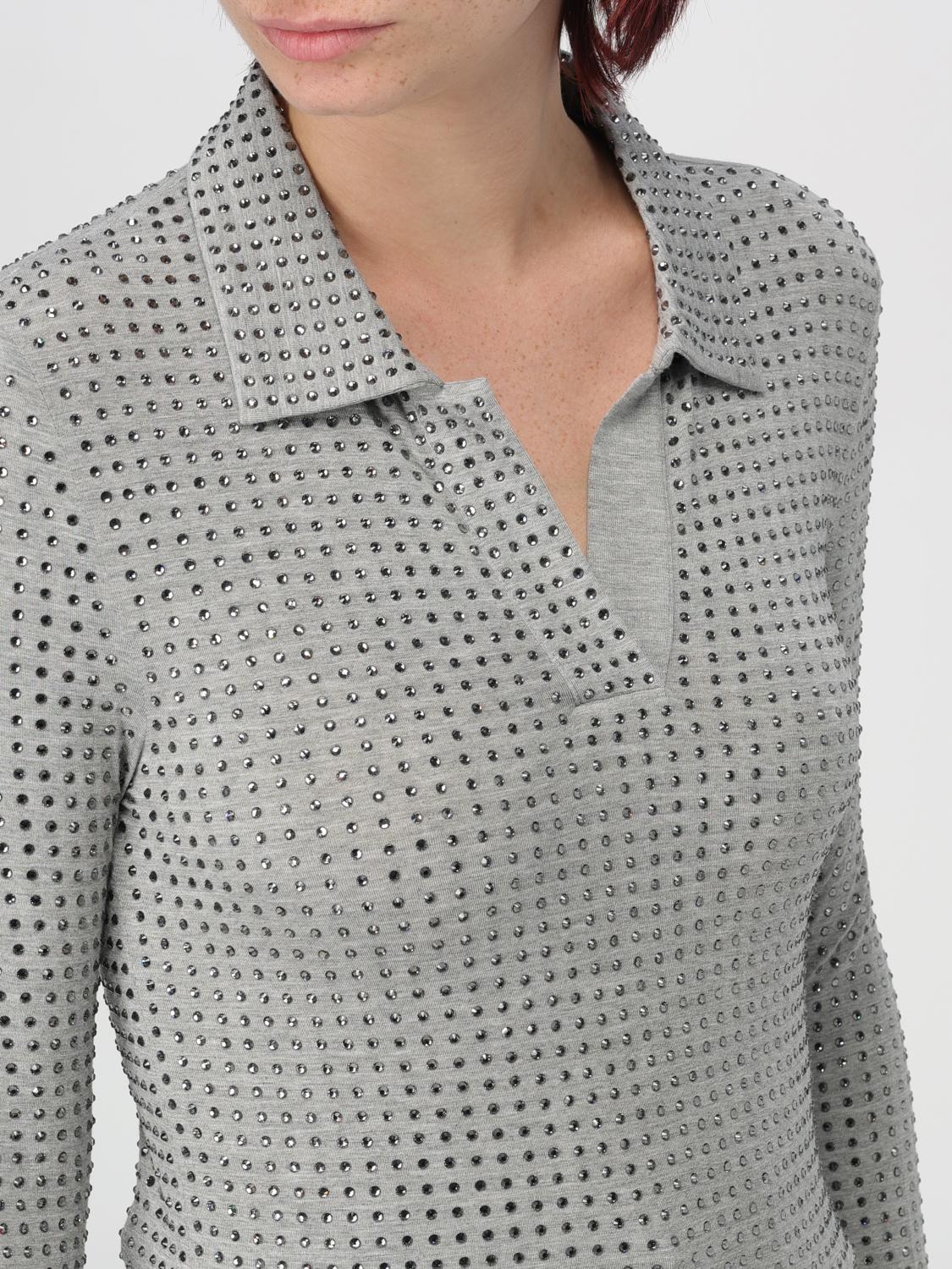 PINKO POLO: Pull femme Pinko, Gris - Img 3