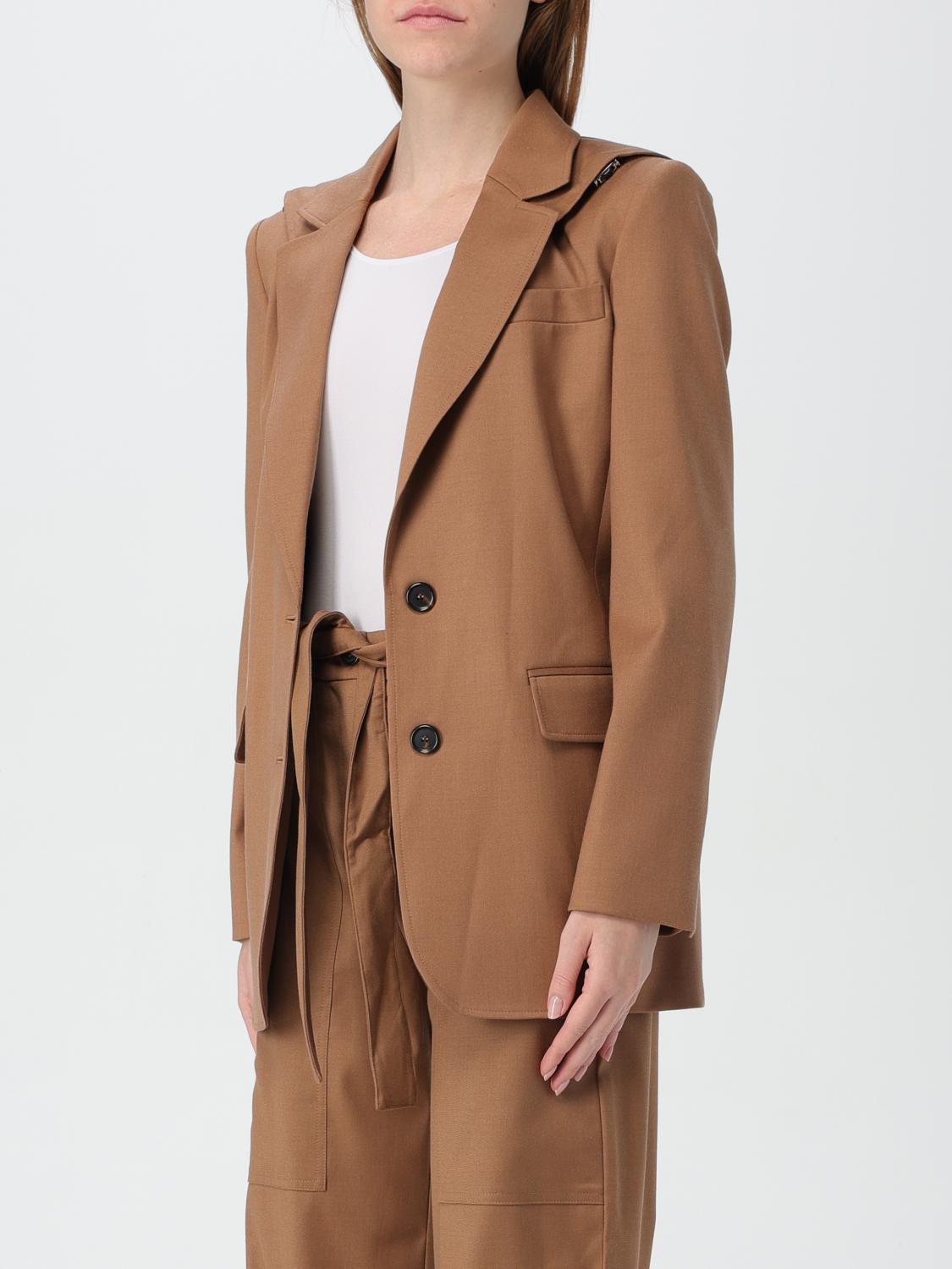 PINKO BLAZER: Blazer woman Pinko, Brown - Img 4