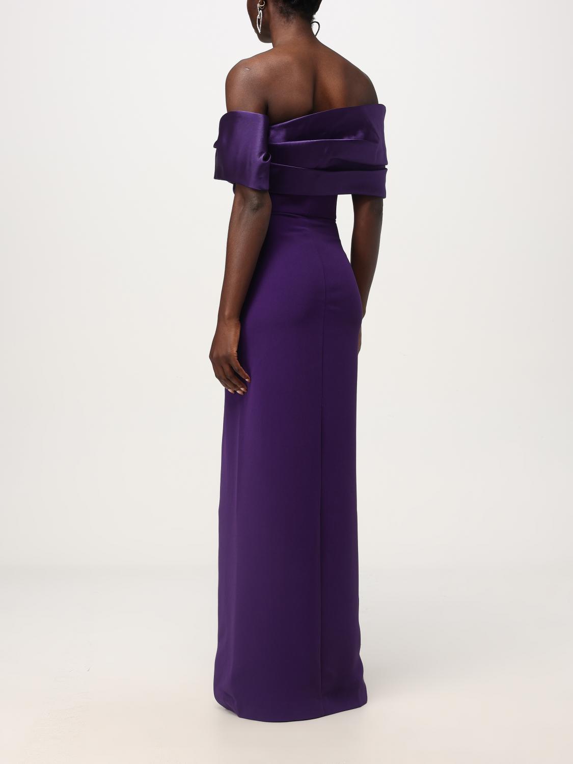 SOLACE LONDON VESTIDO: Vestido mujer Solace London, Violeta - Img 2