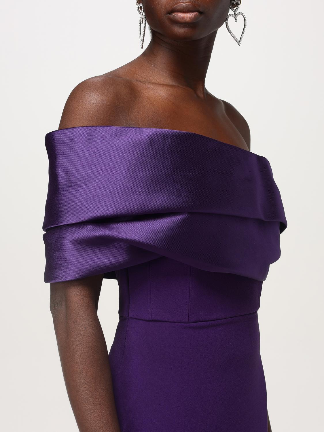 SOLACE LONDON VESTIDO: Vestido mujer Solace London, Violeta - Img 4