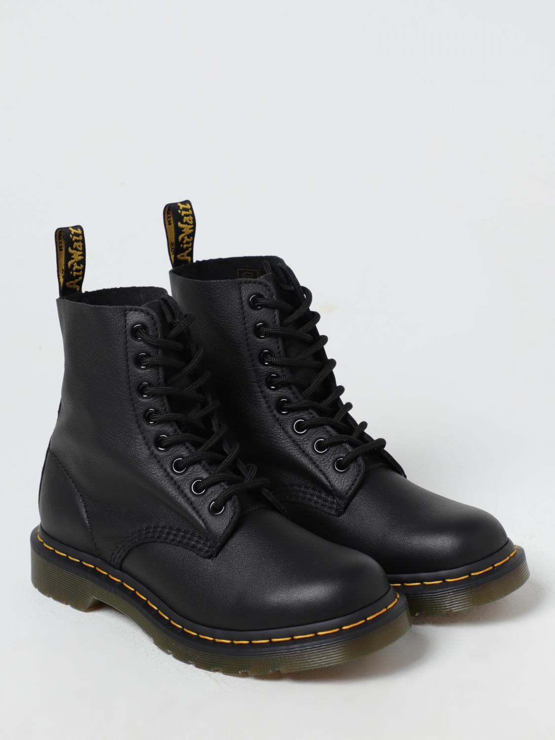 DR. MARTENS 플랫 부츠: 신발 여성 Dr. Martens, 블랙 - Img 2