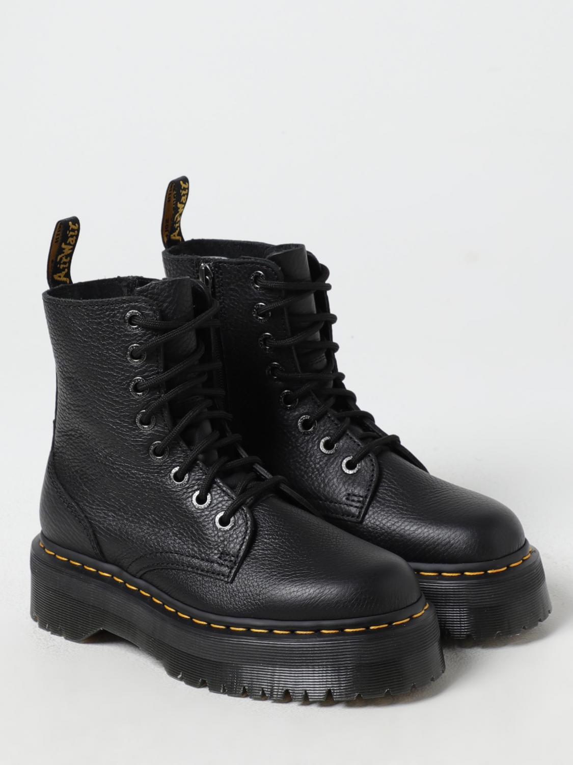 DR. MARTENS 플랫 부츠: 신발 여성 Dr. Martens, 블랙 - Img 2