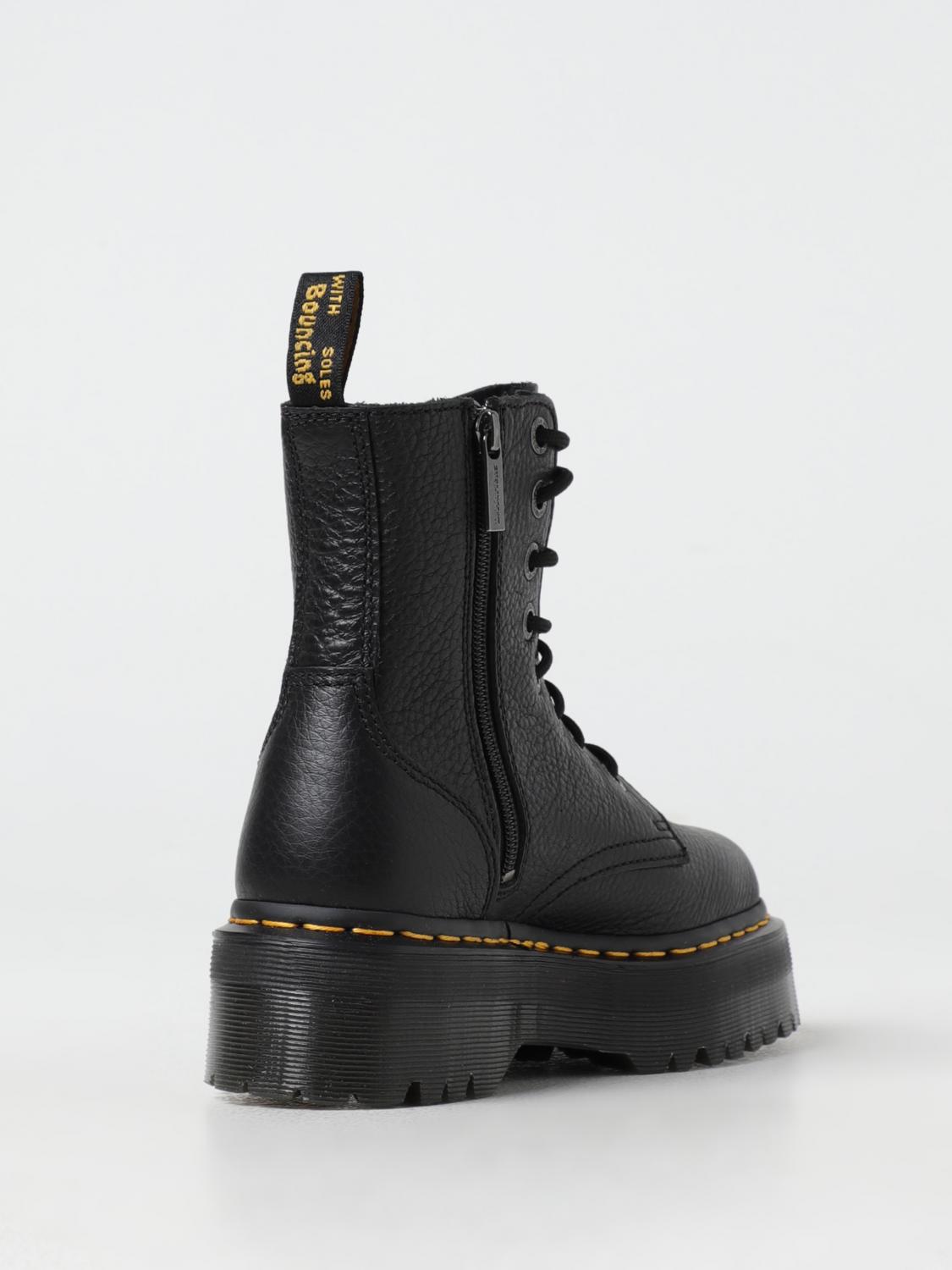 DR. MARTENS 플랫 부츠: 신발 여성 Dr. Martens, 블랙 - Img 3