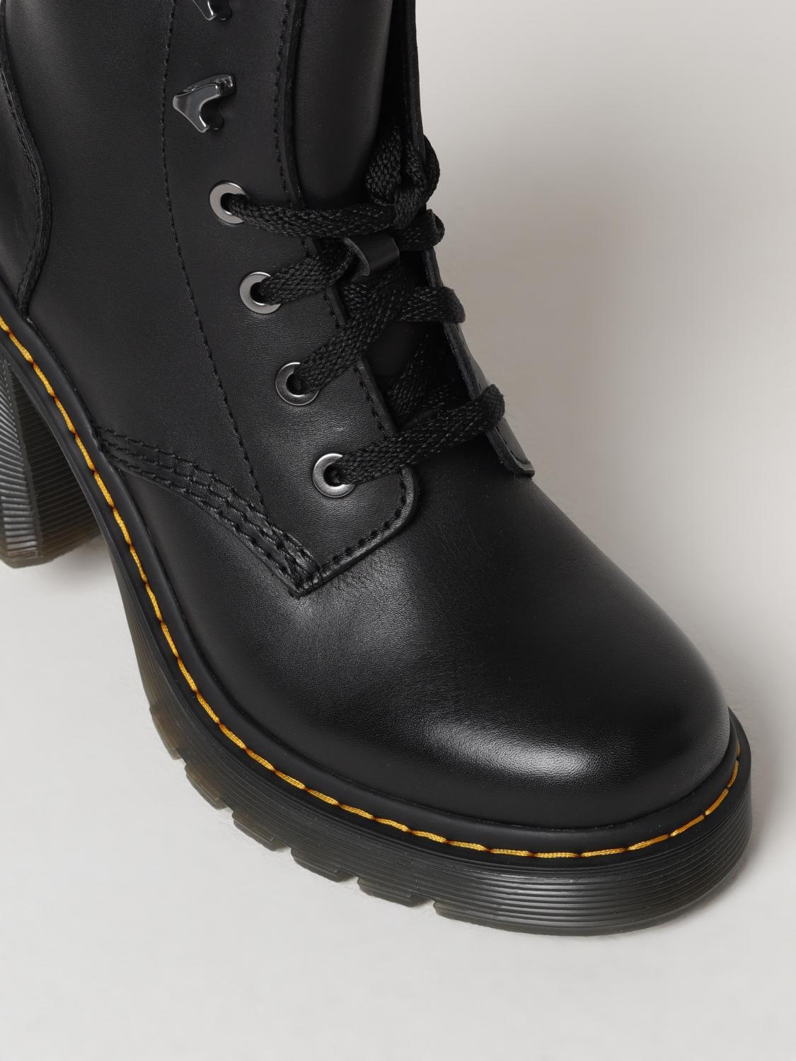 DR. MARTENS 플랫 부츠: 신발 여성 Dr. Martens, 블랙 - Img 4