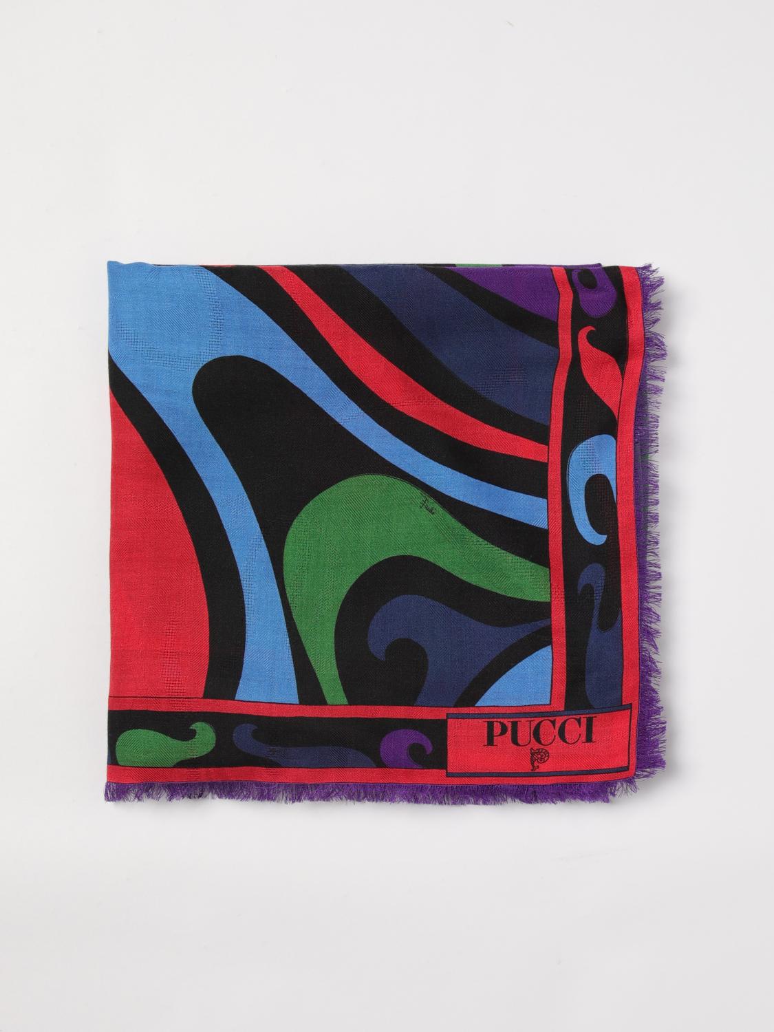 PUCCI NECK SCARF: Neck scarf woman Pucci, Violet - Img 1