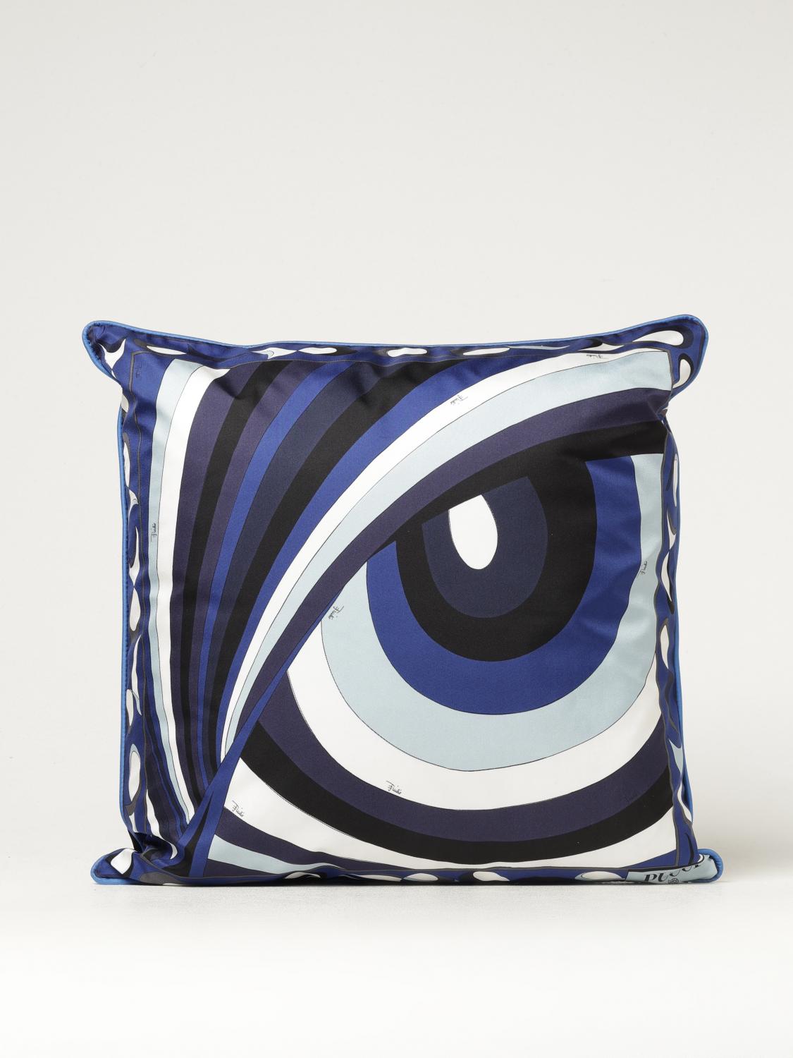 PUCCI CUSHIONS: Cushions lifestyle Pucci, Синий - Img 2