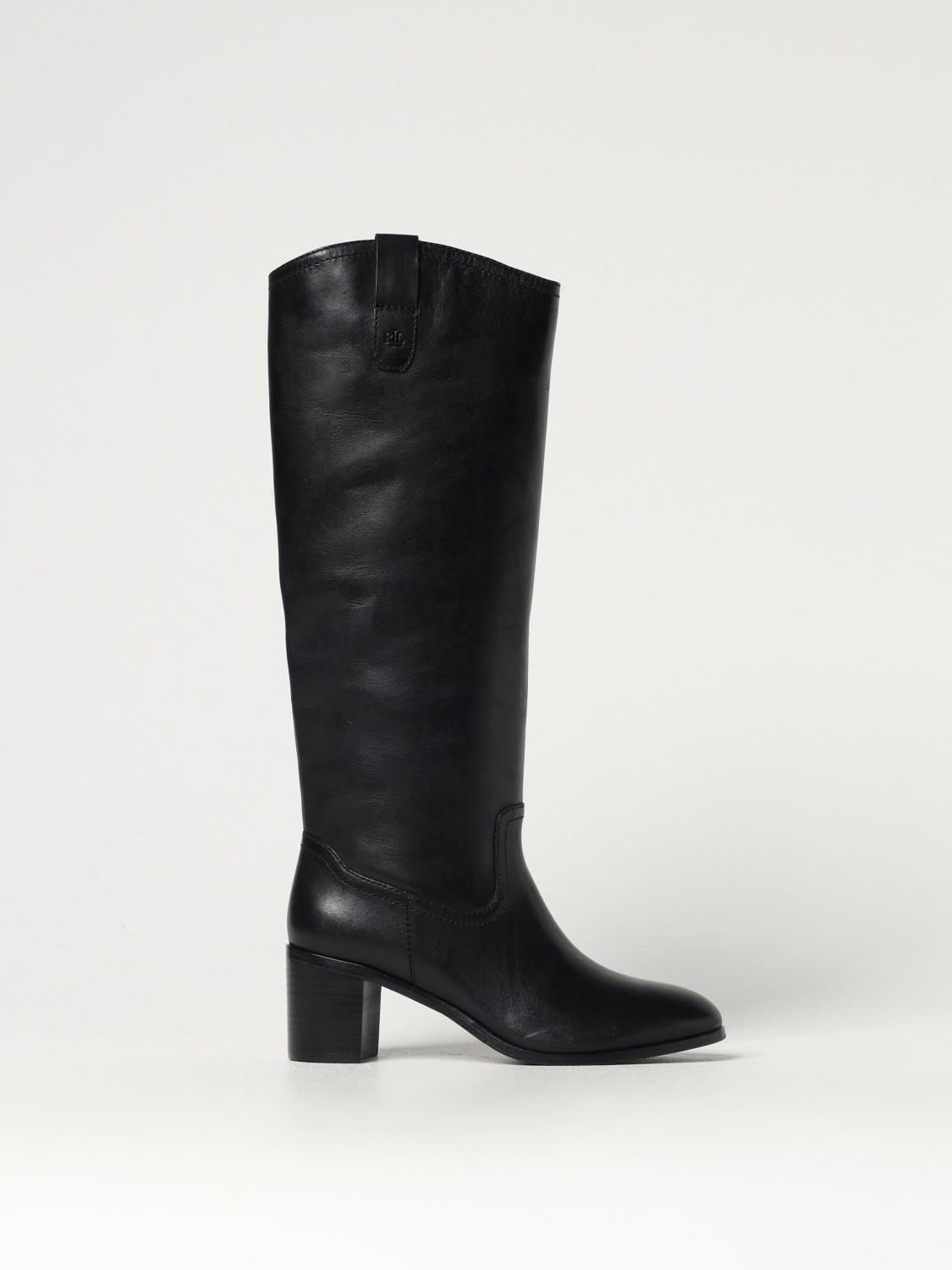 LAUREN RALPH LAUREN BOTAS: Zapatos mujer Lauren Ralph Lauren, Negro - Img 1