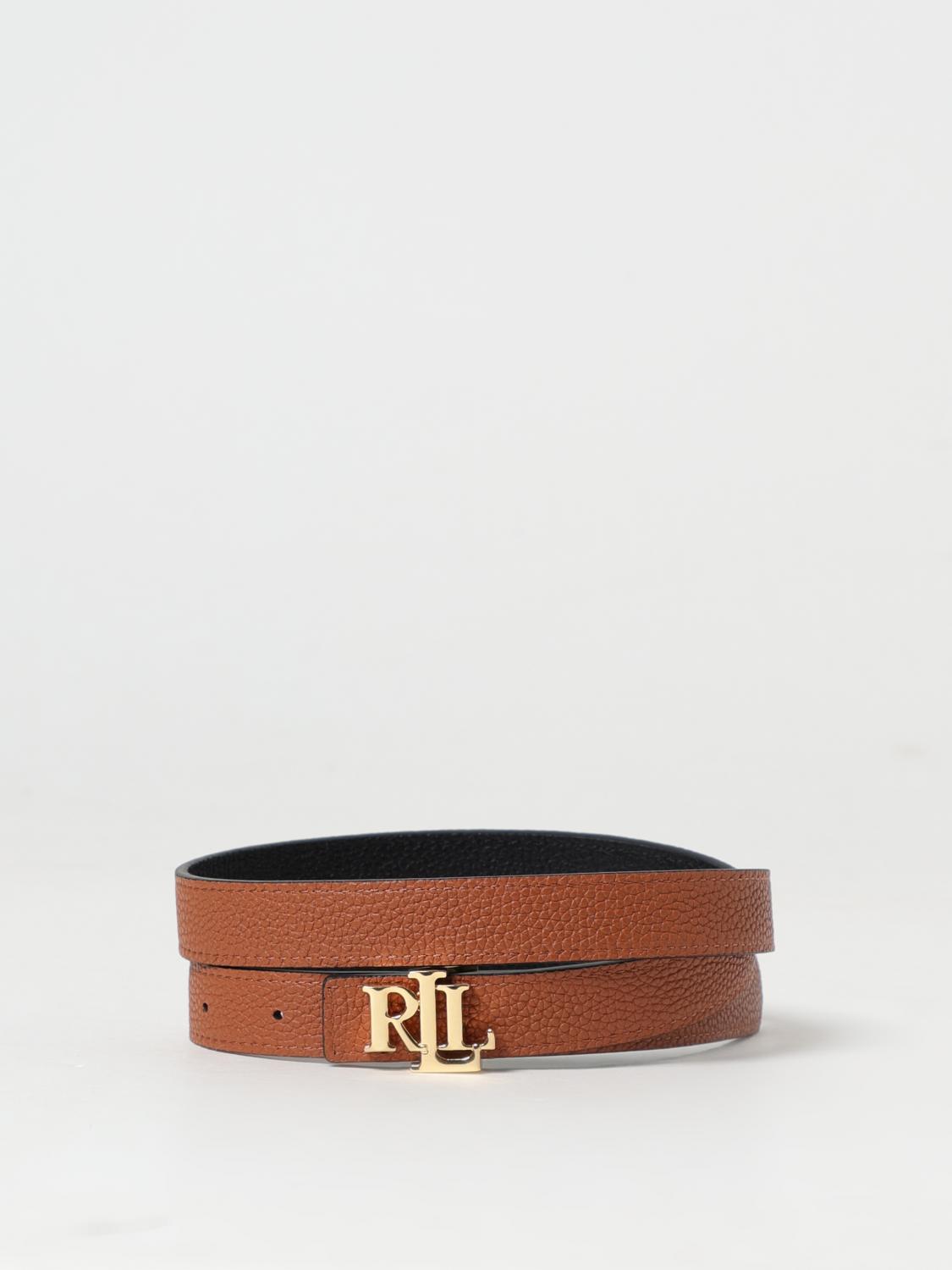 新品 LAUREN RALPH LAUREN ダークブラウンベルト LAUREN RALPH LAUREN: Belt woman - Black | Lauren Ralph Lauren belt