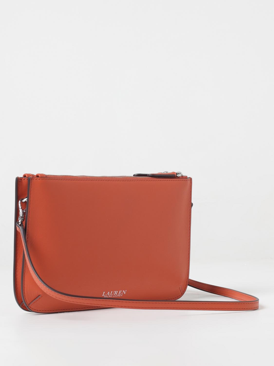 LAUREN RALPH LAUREN CROSSBODY BAGS: Shoulder bag woman Lauren Ralph Lauren, Orange - Img 2