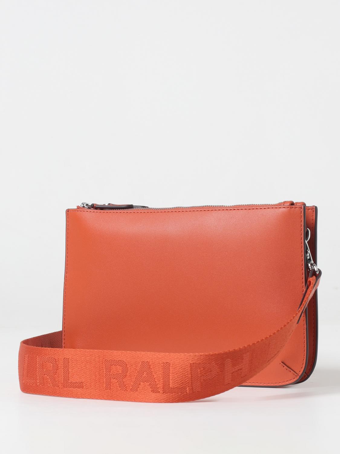 LAUREN RALPH LAUREN CROSSBODY BAGS: Shoulder bag woman Lauren Ralph Lauren, Orange - Img 3