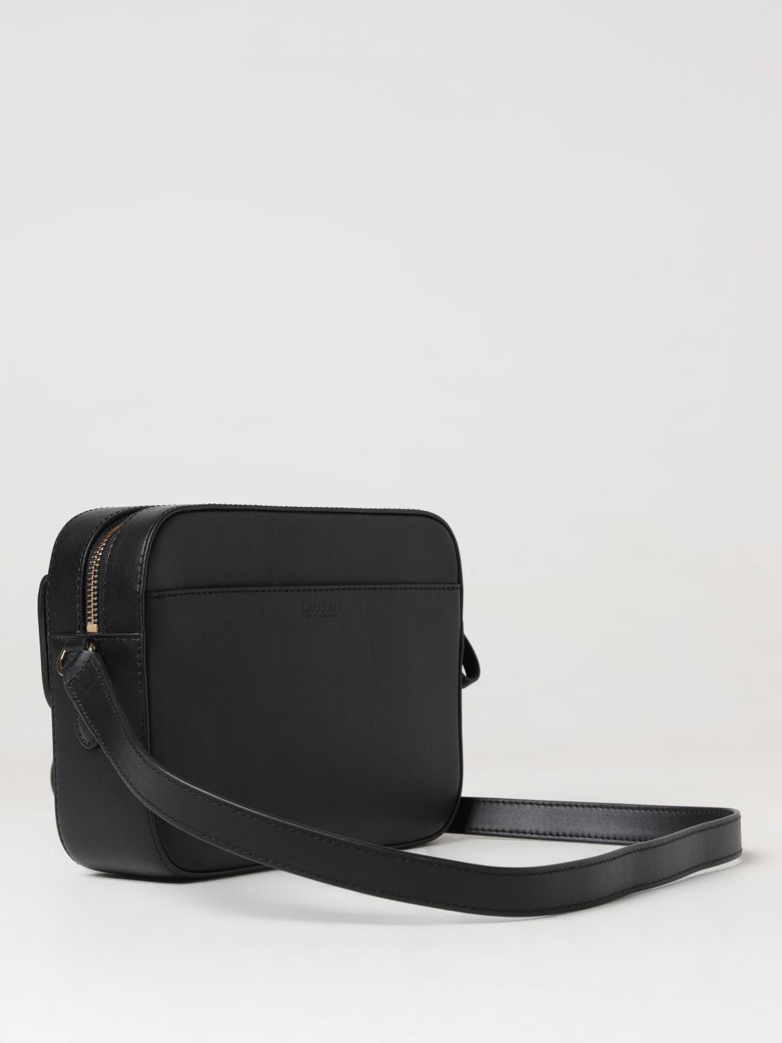 LAUREN RALPH LAUREN MINI BAG: Shoulder bag woman Lauren Ralph Lauren, Black - Img 2