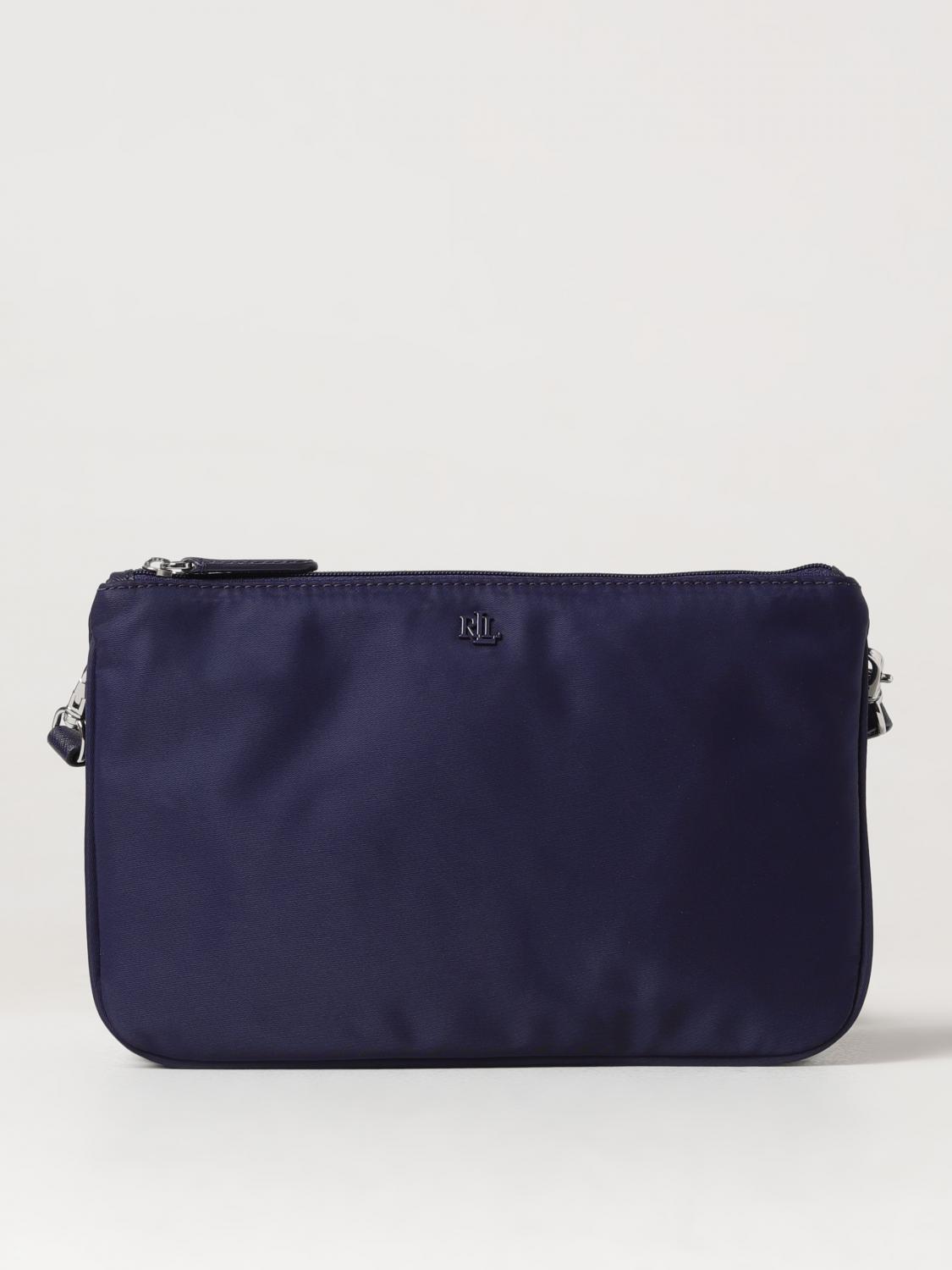 LAUREN RALPH LAUREN BOLSO DE HOMBRO: Bolso de hombro mujer Lauren Ralph Lauren, Azul Oscuro - Img 1