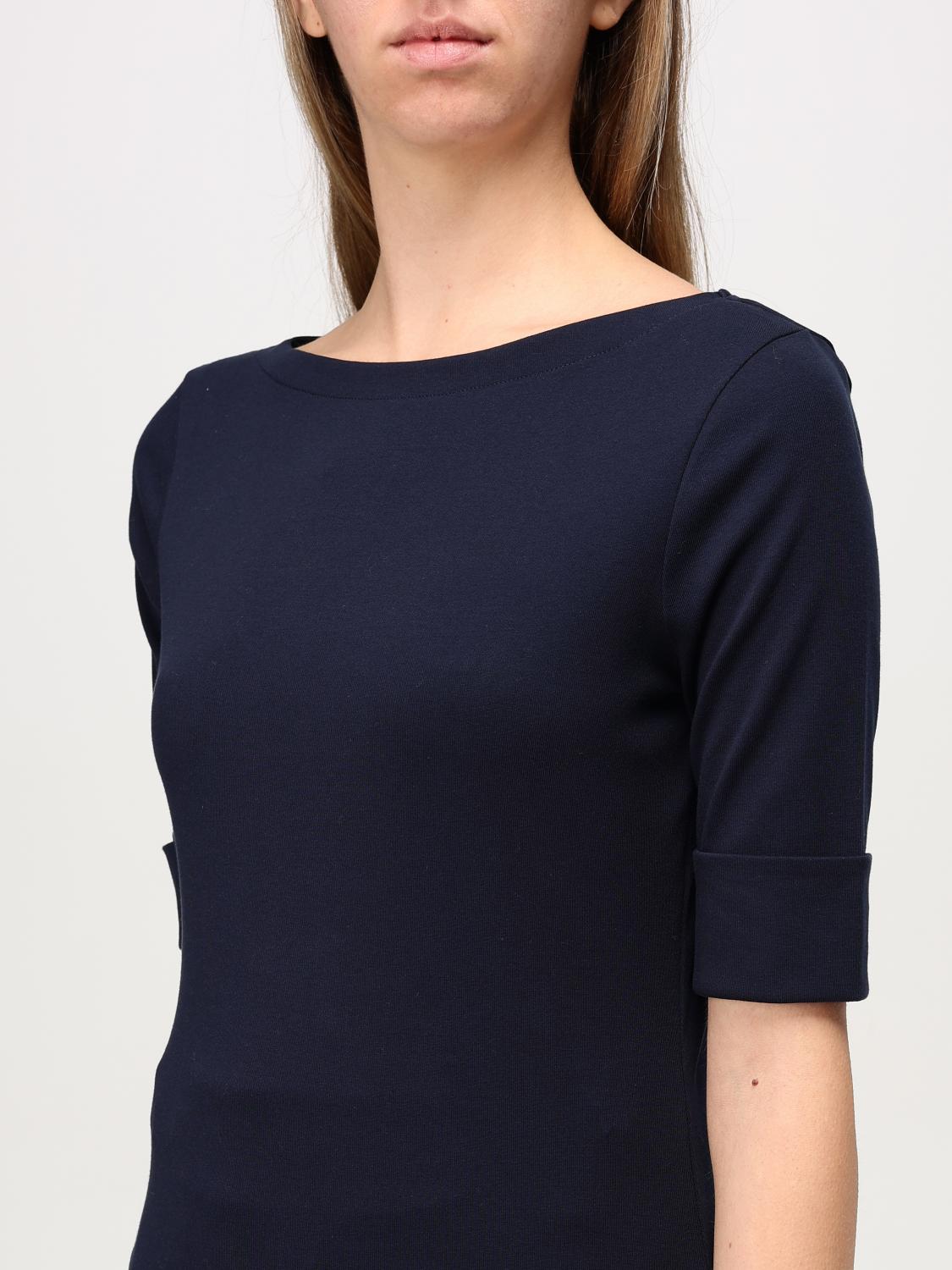 LAUREN RALPH LAUREN T-SHIRT: Top woman Lauren Ralph Lauren, Blue - Img 3