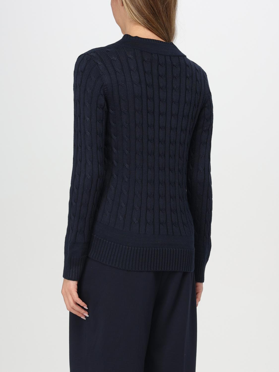 LAUREN RALPH LAUREN MAGLIA: Pullover Lauren Ralph Lauren in misto cotone tricot , Blue - Img 2