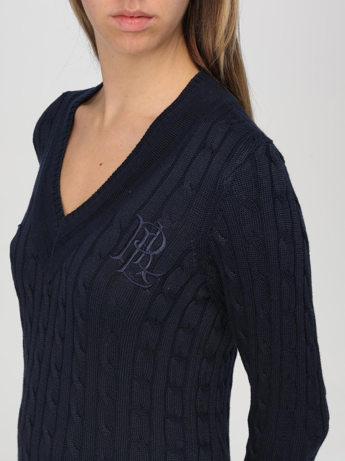 LAUREN RALPH LAUREN SWEATER: Sweater woman Lauren Ralph Lauren, Blue - Img 3