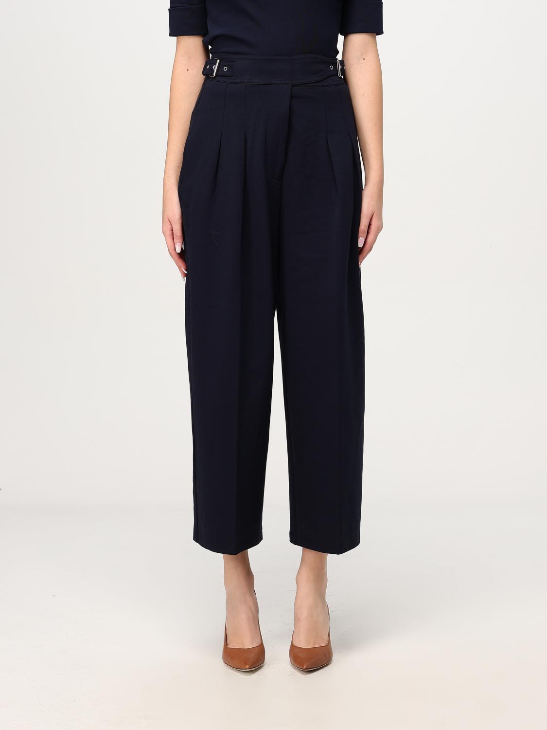 LAUREN RALPH LAUREN PANTS: Pants woman Lauren Ralph Lauren, Blue - Img 1