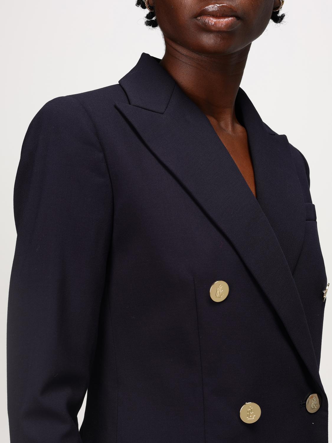 LAUREN RALPH LAUREN BLAZER: Blazer femme Lauren Ralph Lauren, Bleu - Img 4