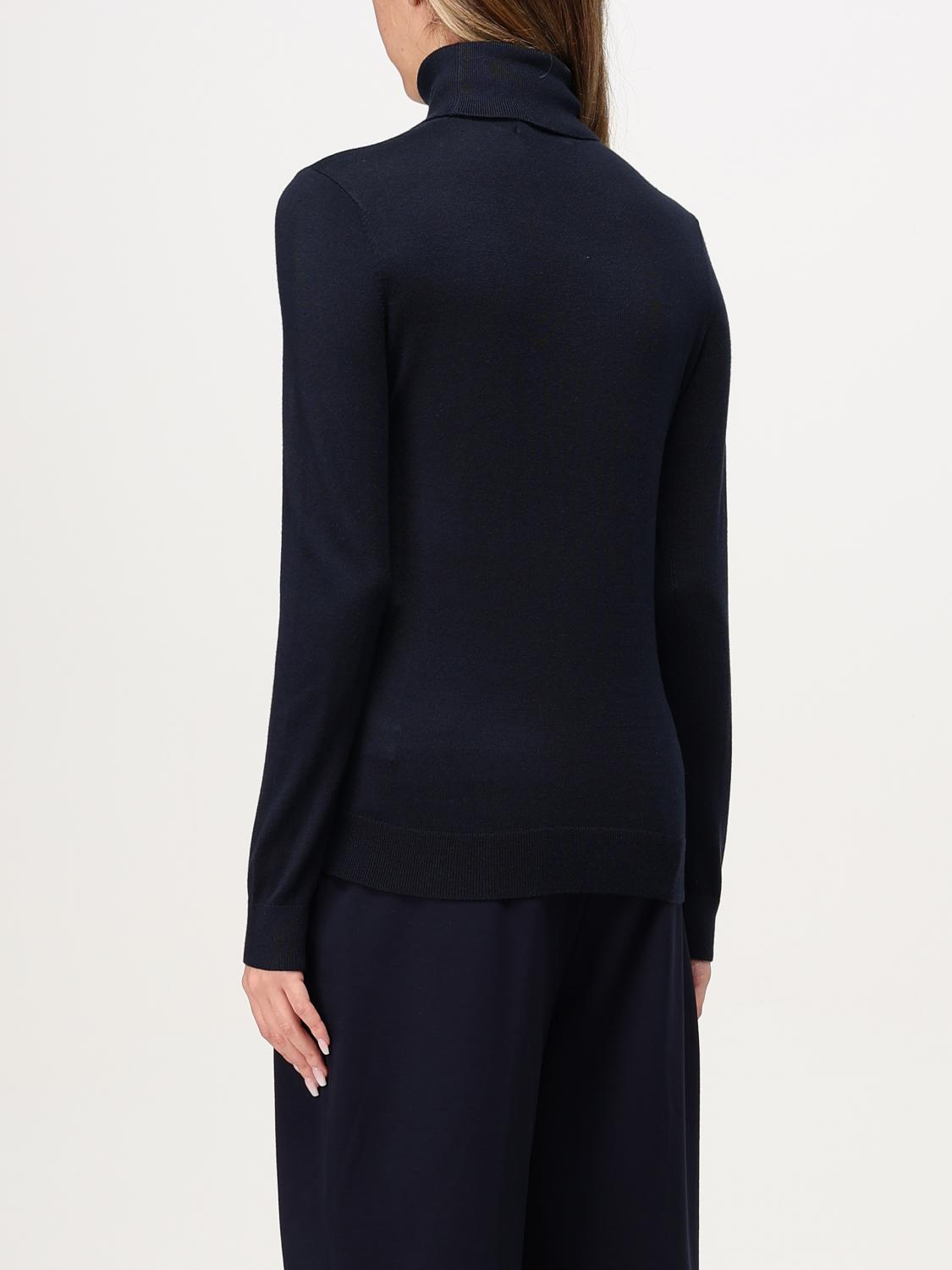 LAUREN RALPH LAUREN MAGLIA: Pullover Lauren Ralph Lauren in misto viscosa e seta , Blue - Img 2