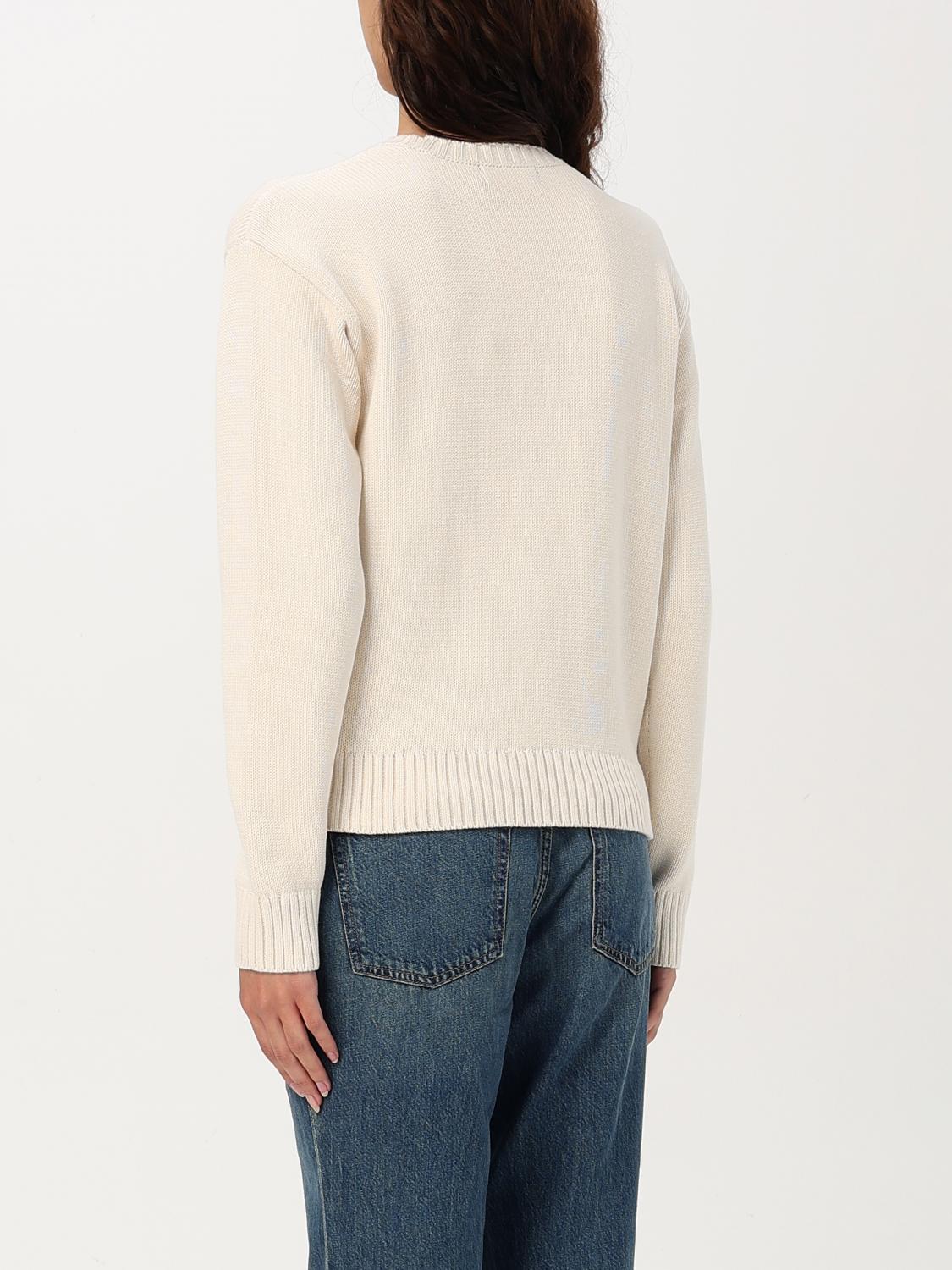 LAUREN RALPH LAUREN SWEATER: Sweater woman Lauren Ralph Lauren, Yellow Cream - Img 2