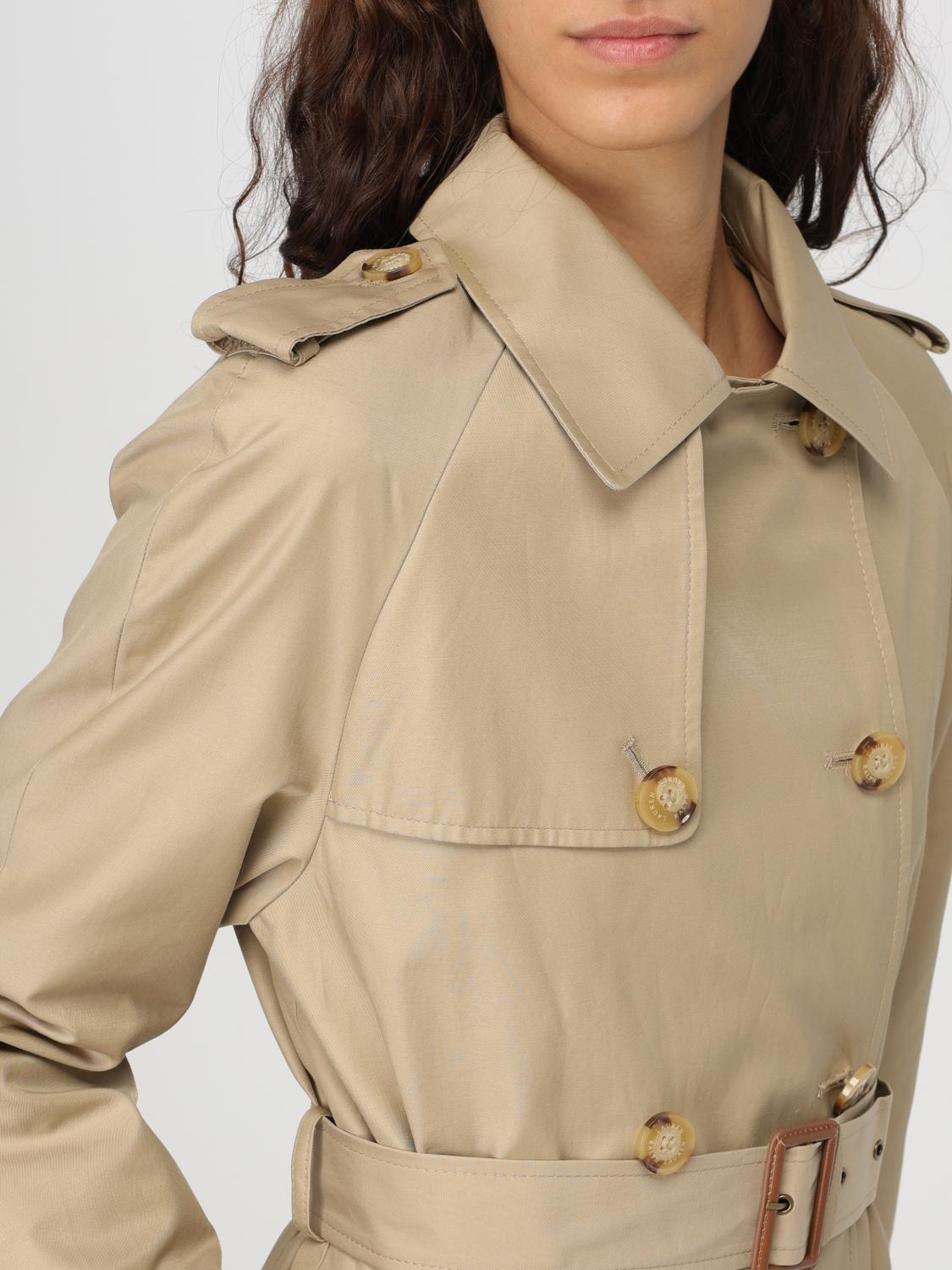 LAUREN RALPH LAUREN TRENCH: Trench Lauren Ralph Lauren in misto cotone , Cuoio - Img 5