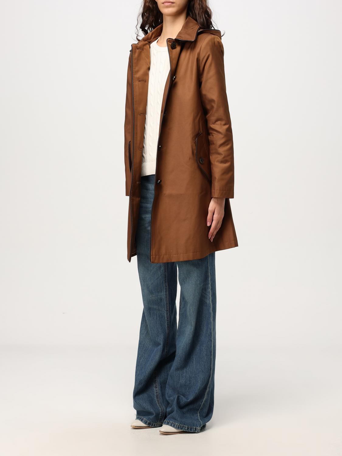 LAUREN RALPH LAUREN TRENCH: Trench Lauren Ralph Lauren in misto cotone , Marrone - Img 3