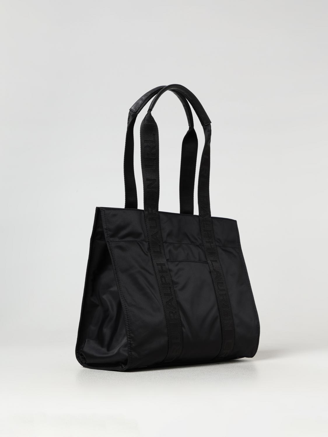 LAUREN RALPH LAUREN TRAGETASCHE: Schultertasche damen Lauren Ralph Lauren, Schwarz - Img 2