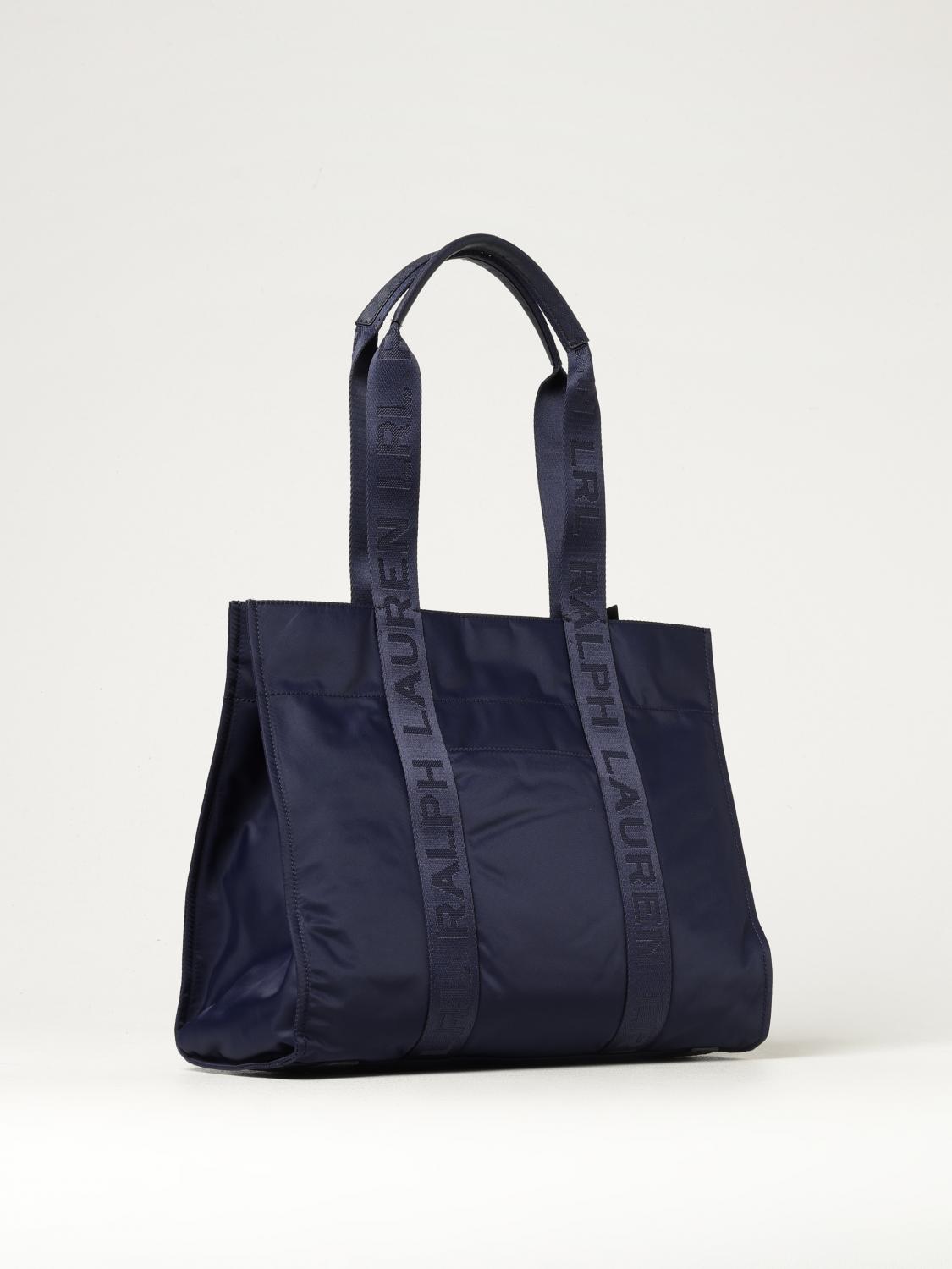 LAUREN RALPH LAUREN TOTE BAGS: Shoulder bag woman Lauren Ralph Lauren, Navy - Img 2