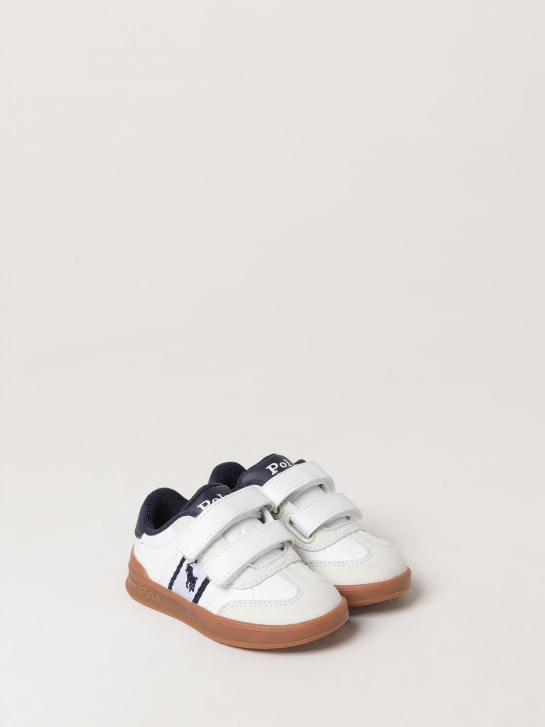 POLO RALPH LAUREN SNEAKERS: Sneakers kids Polo Ralph Lauren, White - Img 2