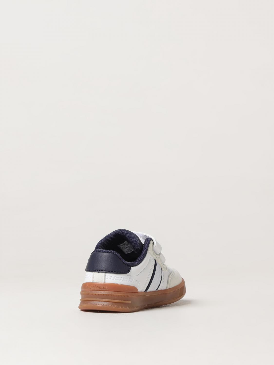 POLO RALPH LAUREN SNEAKERS: Sneakers kids Polo Ralph Lauren, White - Img 3