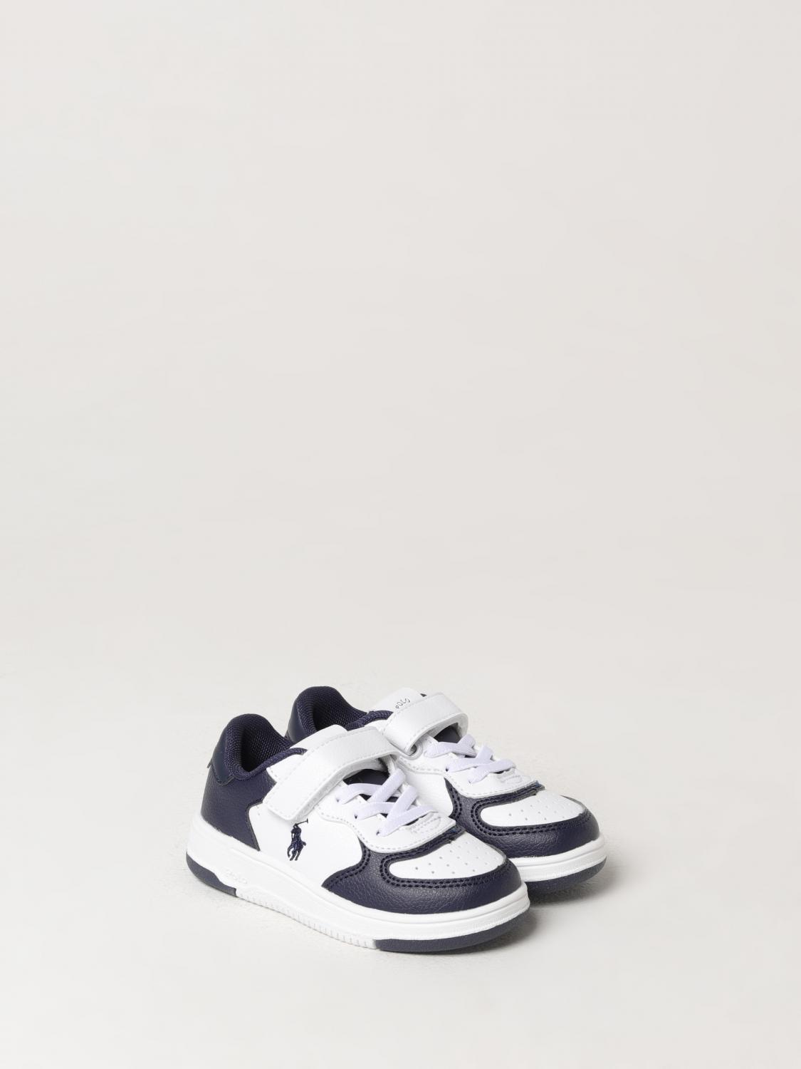 POLO RALPH LAUREN SNEAKERS: Sneakers kids Polo Ralph Lauren, White - Img 2