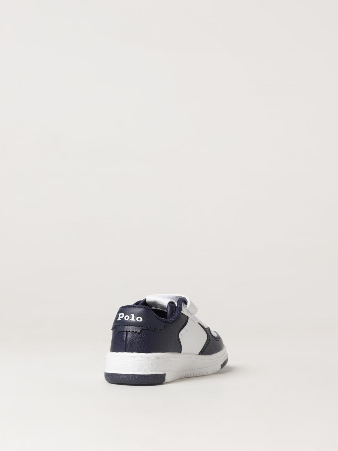 POLO RALPH LAUREN SNEAKERS: Sneakers kids Polo Ralph Lauren, White - Img 3