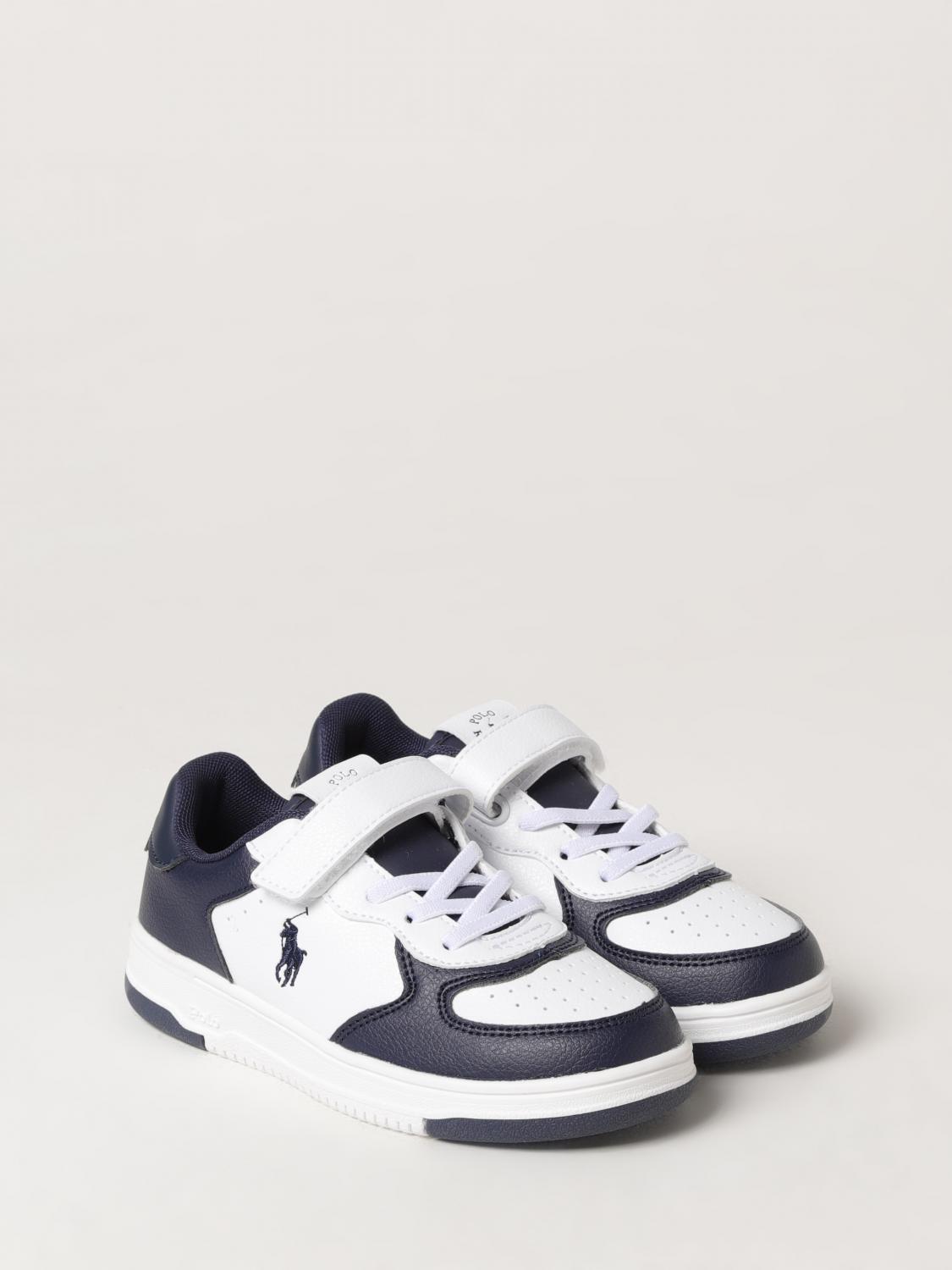 POLO RALPH LAUREN SNEAKERS: Sneakers kids Polo Ralph Lauren, White - Img 2