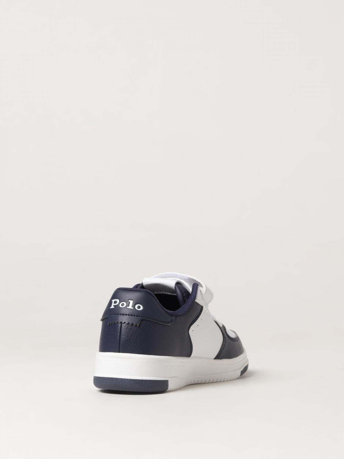 POLO RALPH LAUREN SNEAKERS: Sneakers kids Polo Ralph Lauren, White - Img 3