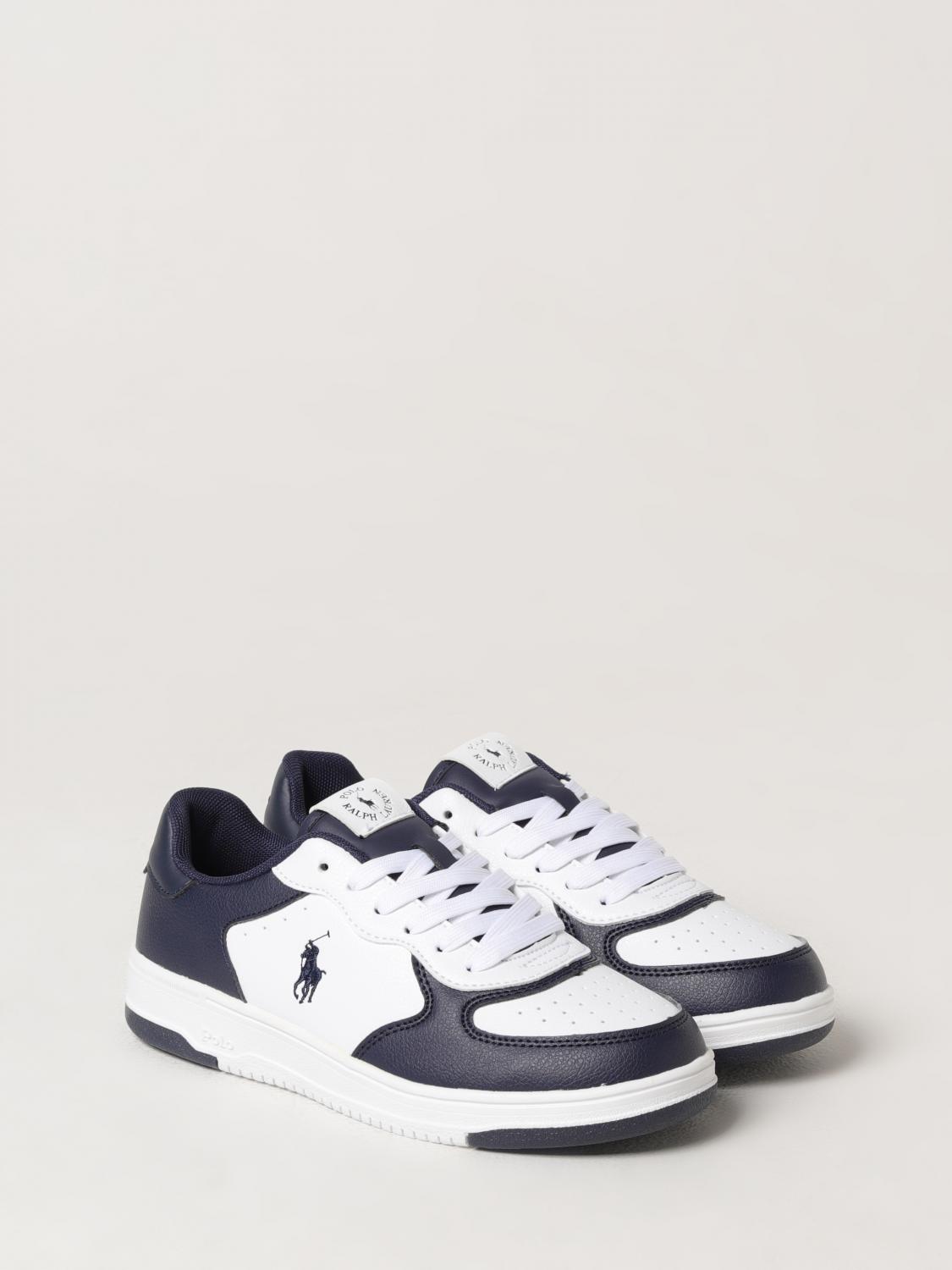 POLO RALPH LAUREN SNEAKERS: Sneakers kids Polo Ralph Lauren, White - Img 2