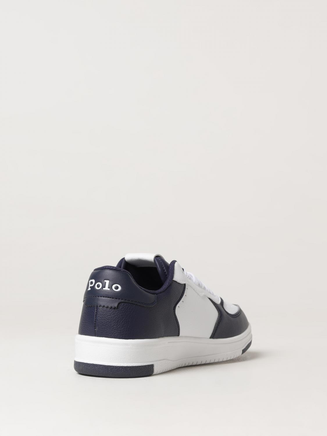 POLO RALPH LAUREN SNEAKERS: Sneakers kids Polo Ralph Lauren, White - Img 3