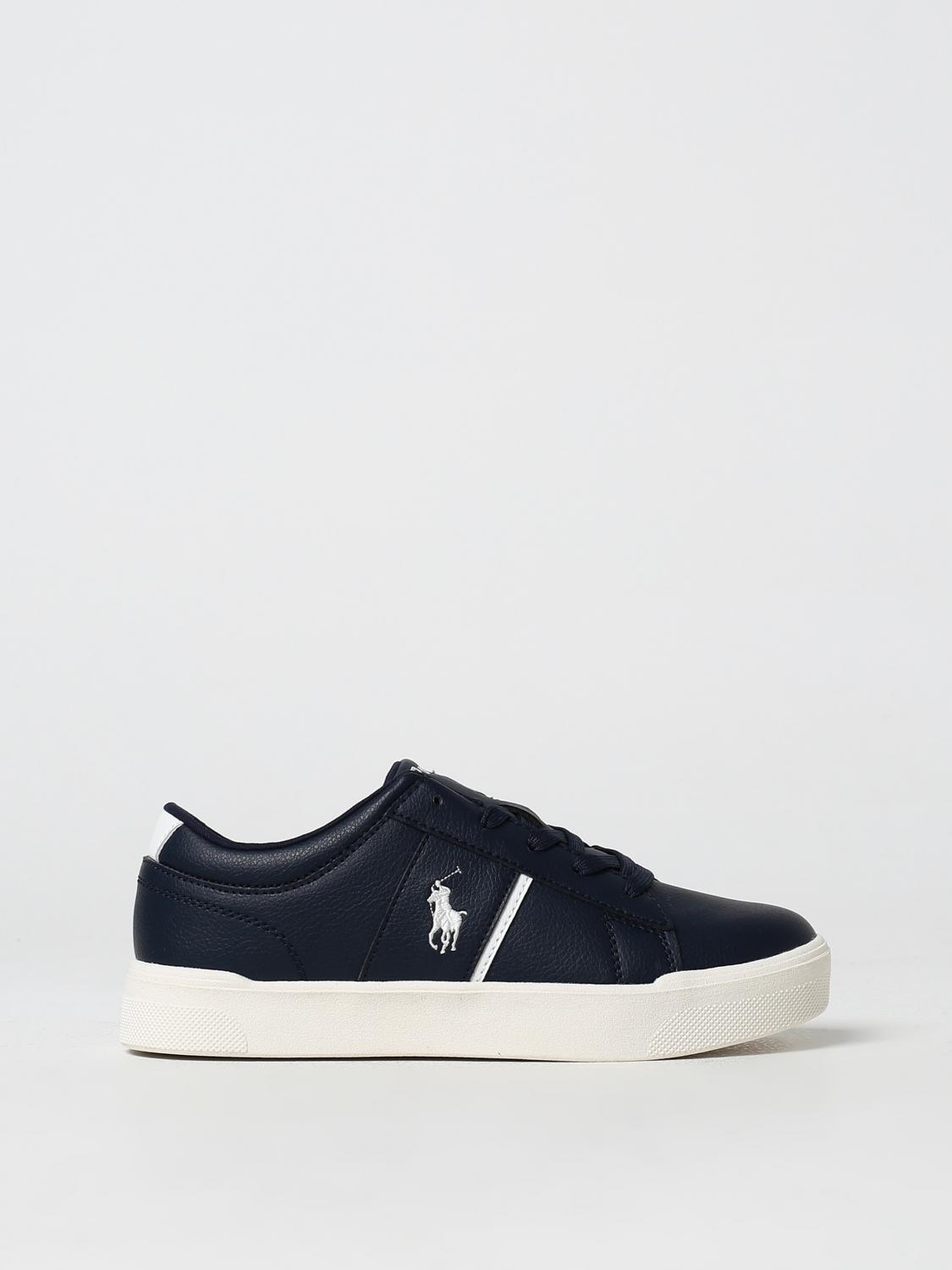 POLO RALPH LAUREN SNEAKERS: Sneakers kids Polo Ralph Lauren, Blue - Img 1