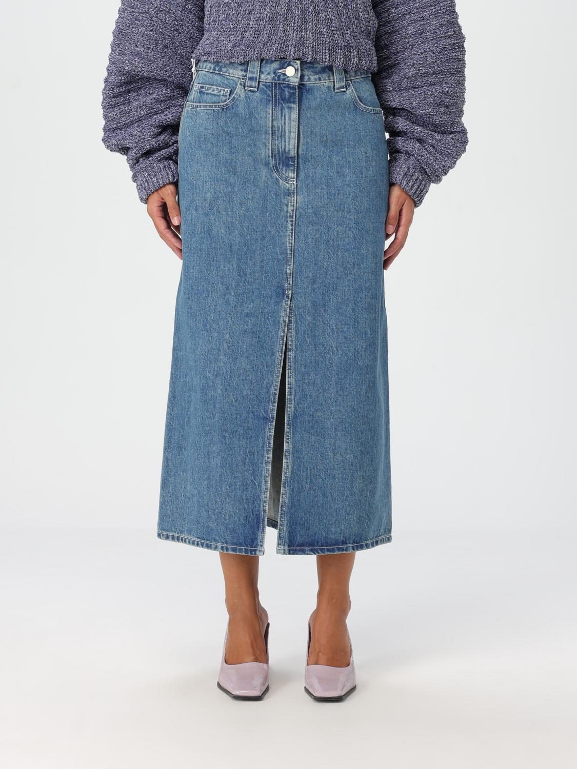SUNNEI FALDA: Falda mujer Sunnei, Denim - Img 1