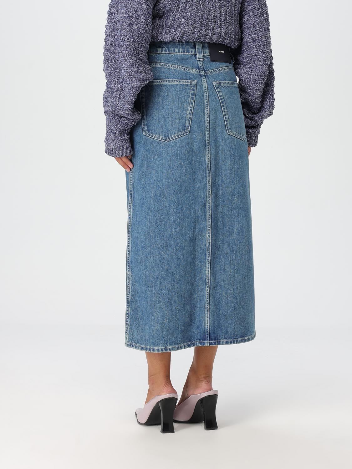 SUNNEI FALDA: Falda mujer Sunnei, Denim - Img 3