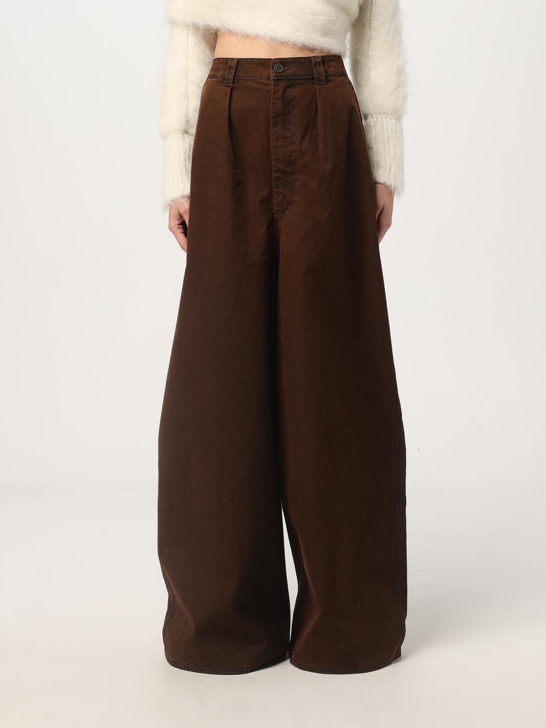 SUNNEI PANTS: Pants woman Sunnei, Brown - Img 1