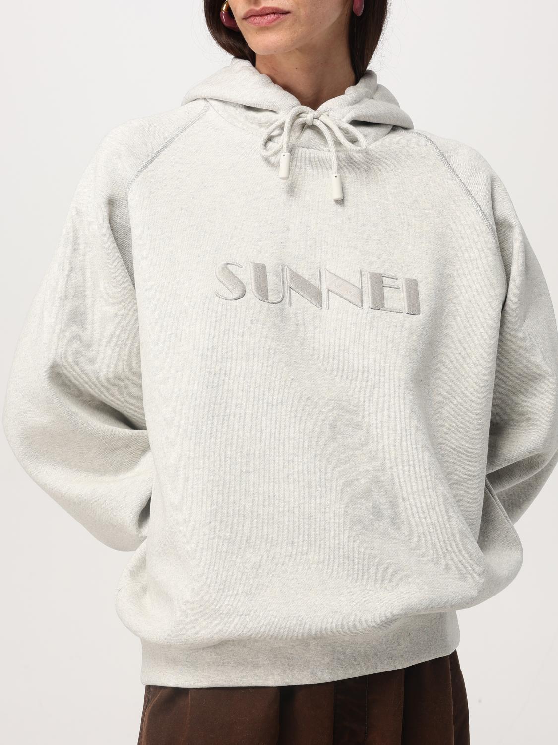 SUNNEI スウェットシャツ: スウェットシャツ レディース Sunnei, グレー - Img 5