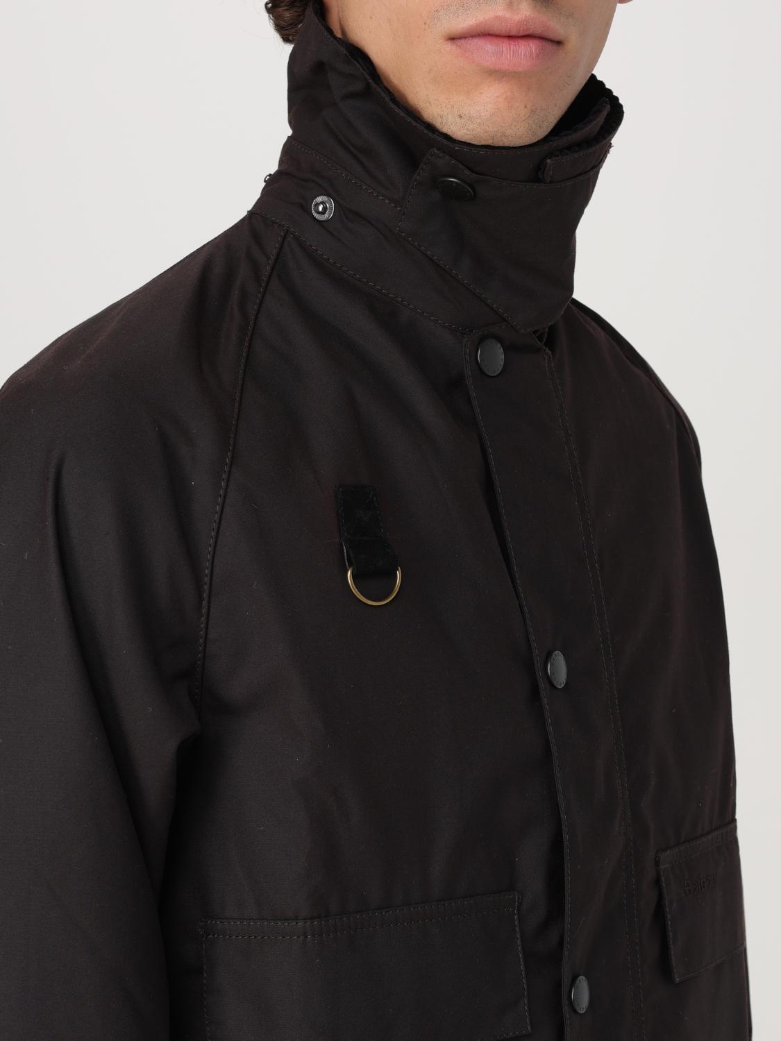 BARBOUR GIACCA: Giacca Barbour in cotone cerato , Marrone - Img 4