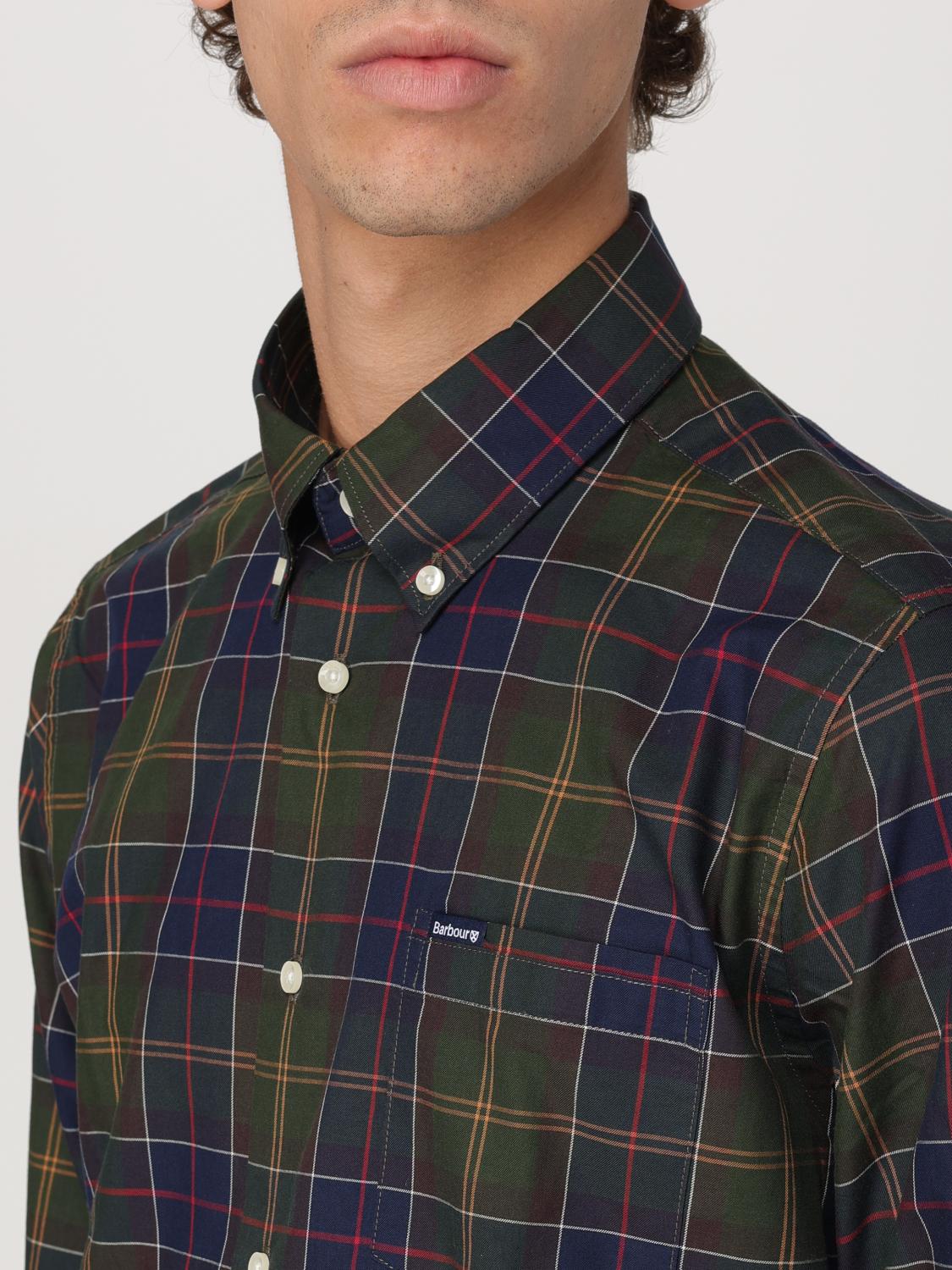 BARBOUR SHIRT: Shirt men Barbour, Green - Img 3