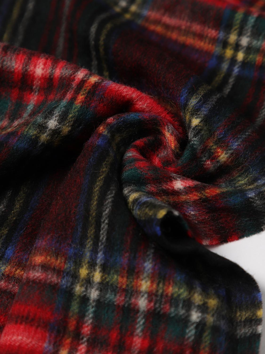 BARBOUR SCARF: Scarf men Barbour, Red - Img 3