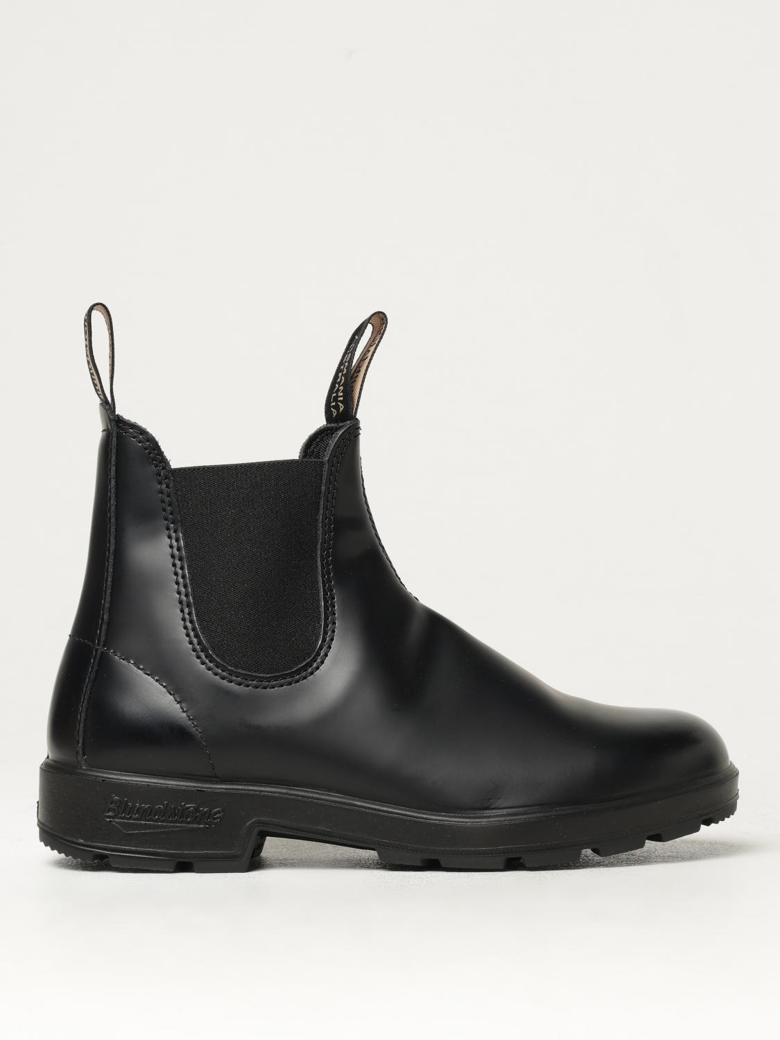 BLUNDSTONE FLAT ANKLE BOOTS: Shoes woman Blundstone, Black - Img 1