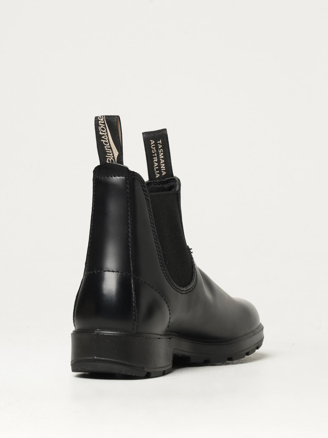 BLUNDSTONE FLAT ANKLE BOOTS: Shoes woman Blundstone, Black - Img 3