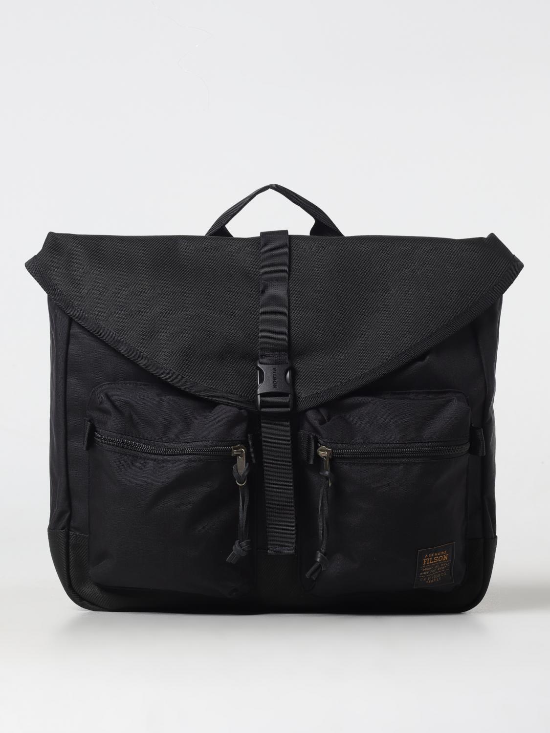 FILSON 斜挎包: 手袋 男士 Filson, 黑色 - Img 1