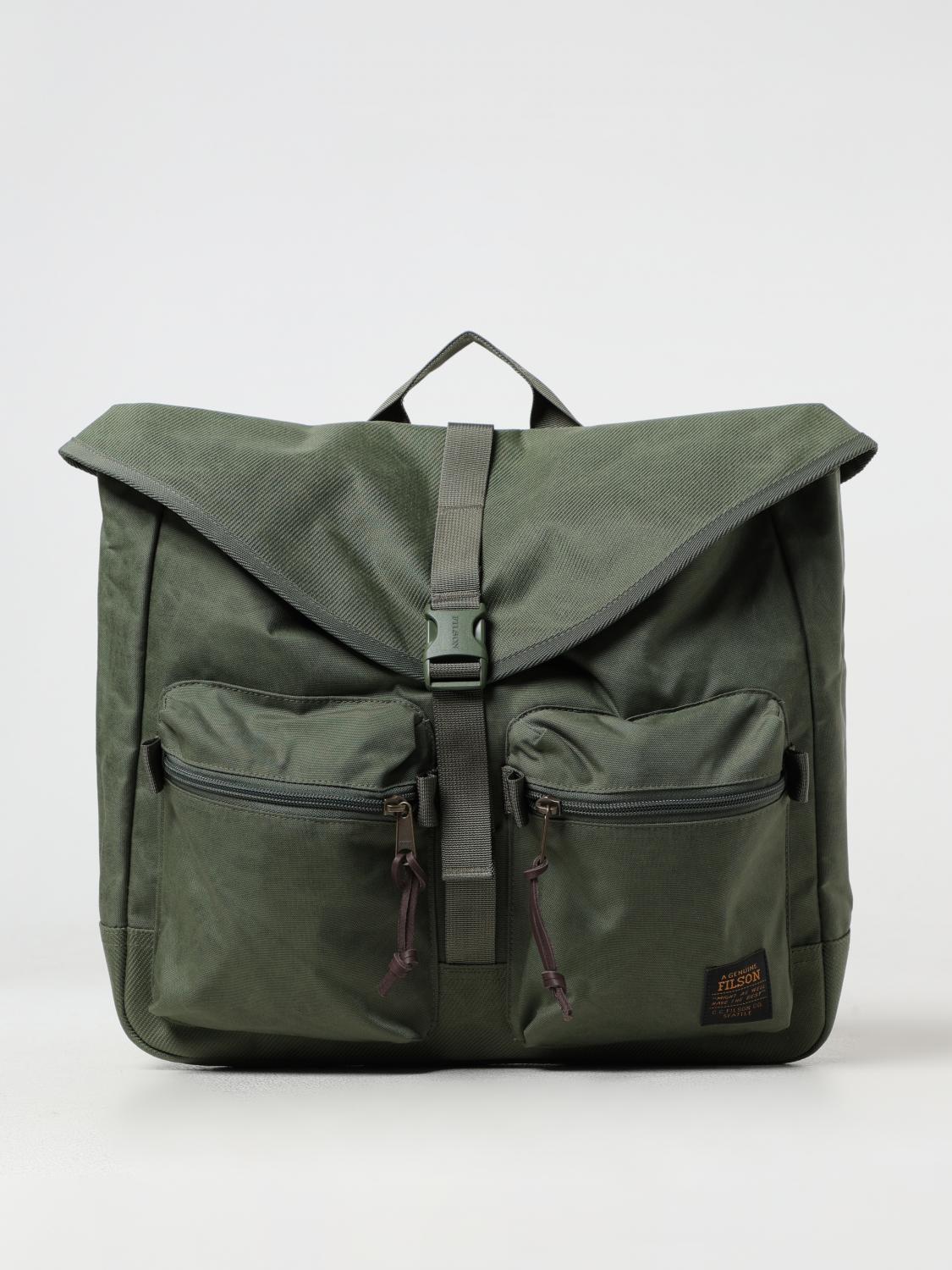 FILSON 斜挎包: 手袋 男士 Filson, 绿色 - Img 1