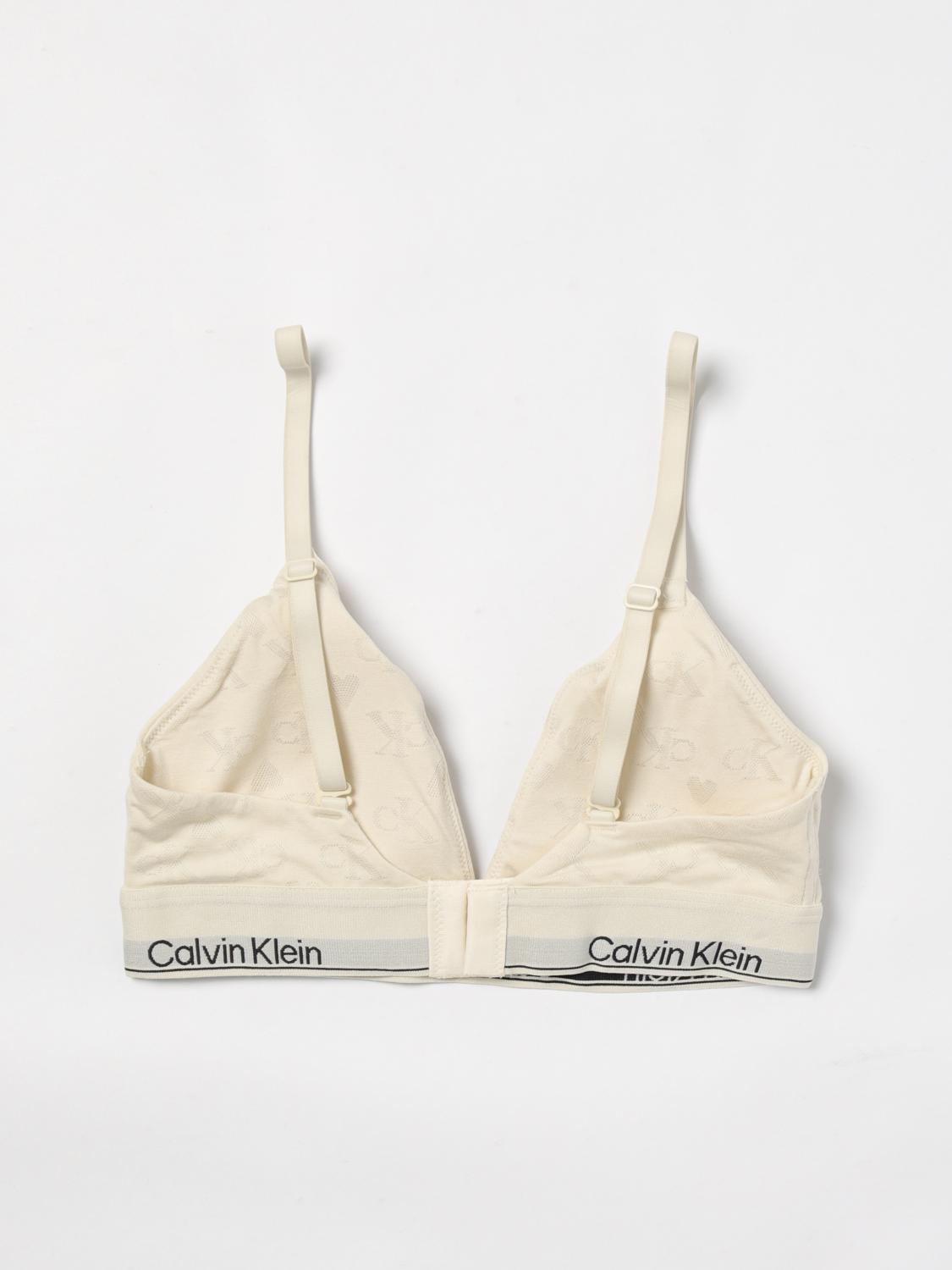 CALVIN KLEIN UNDERWEAR LINGERIE: Lingerie woman Ck Underwear, White - Img 2