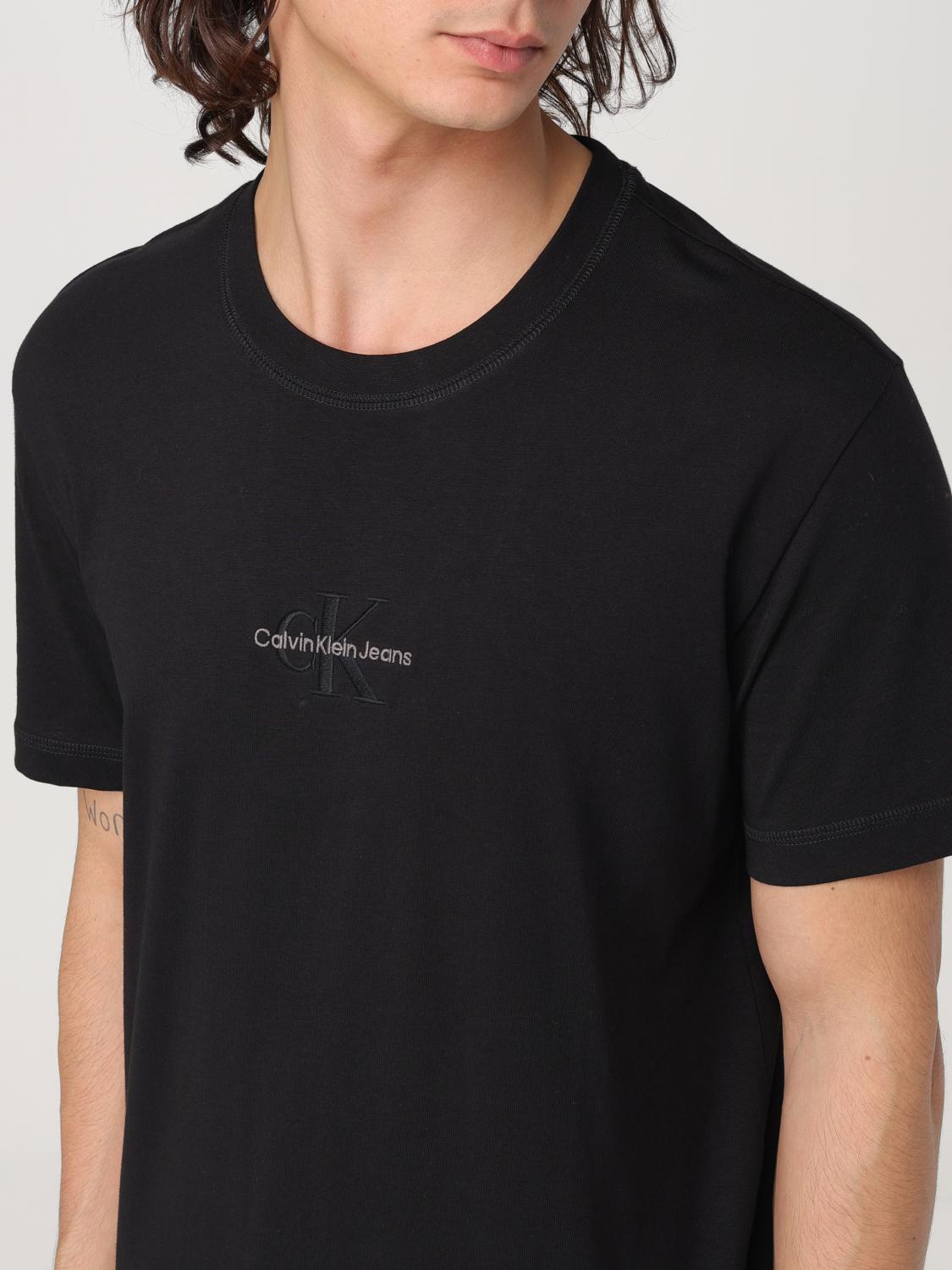 CALVIN KLEIN JEANS T-SHIRT: T-shirt men Calvin Klein Jeans, Black - Img 3