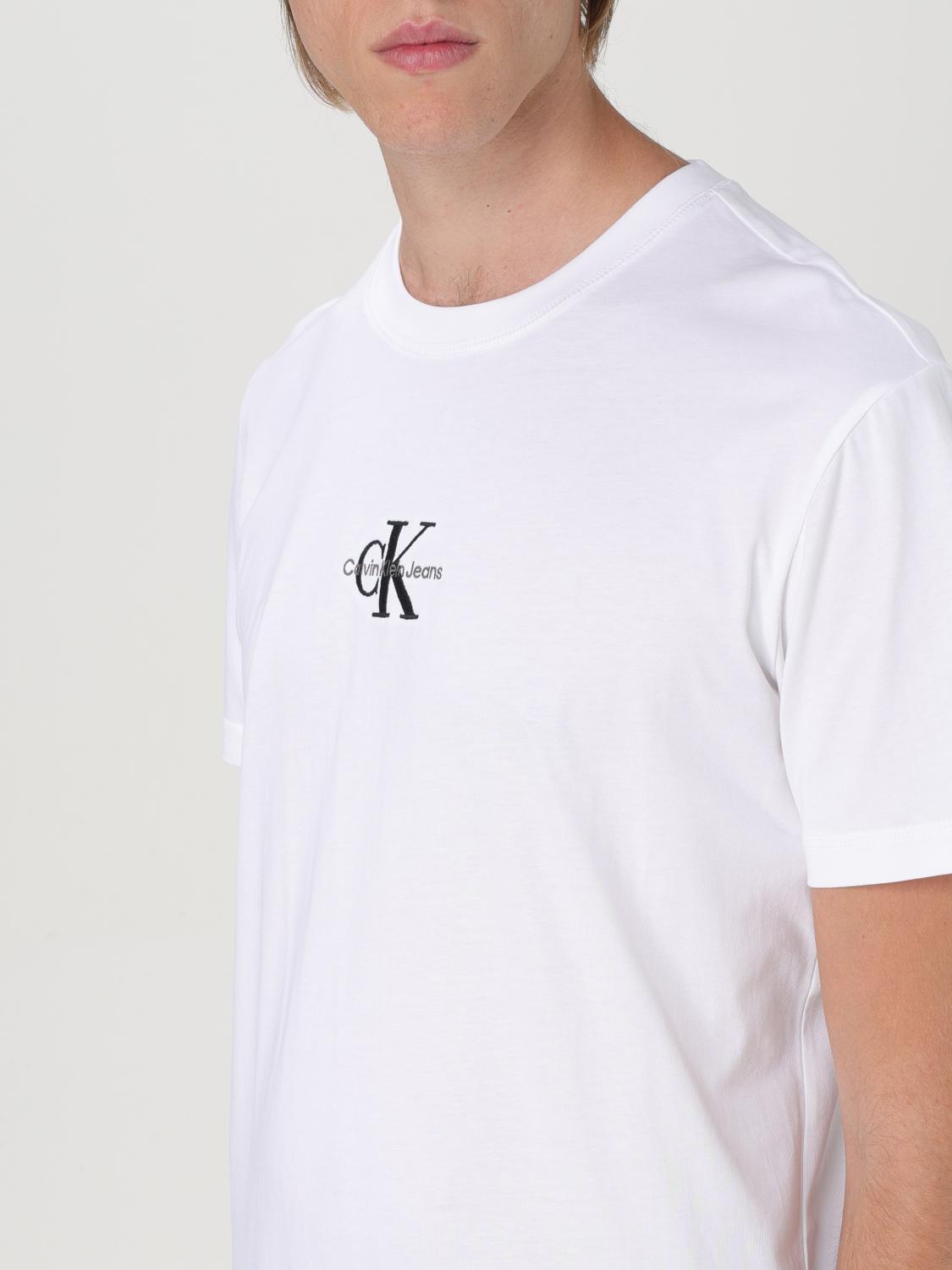 CALVIN KLEIN JEANS T-SHIRT: T-shirt men Calvin Klein Jeans, White - Img 3